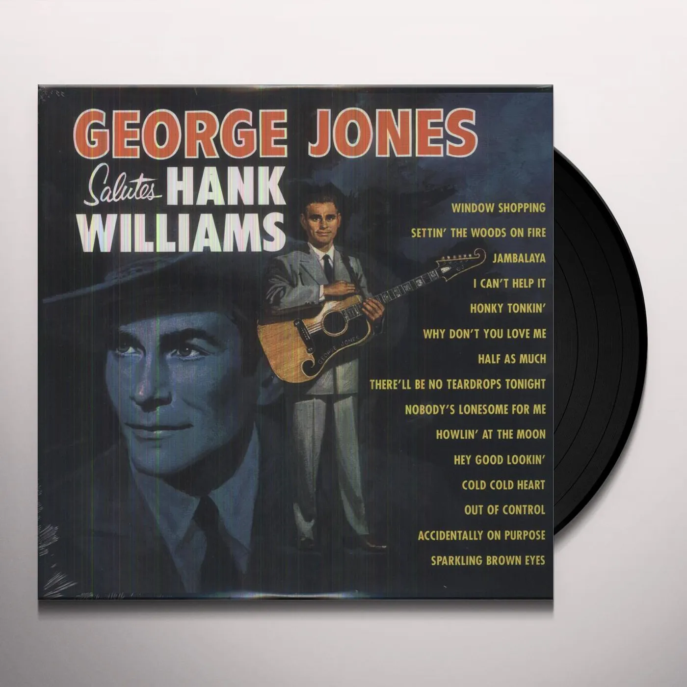 George Jones Salutes Hank Williams Vinyl Record