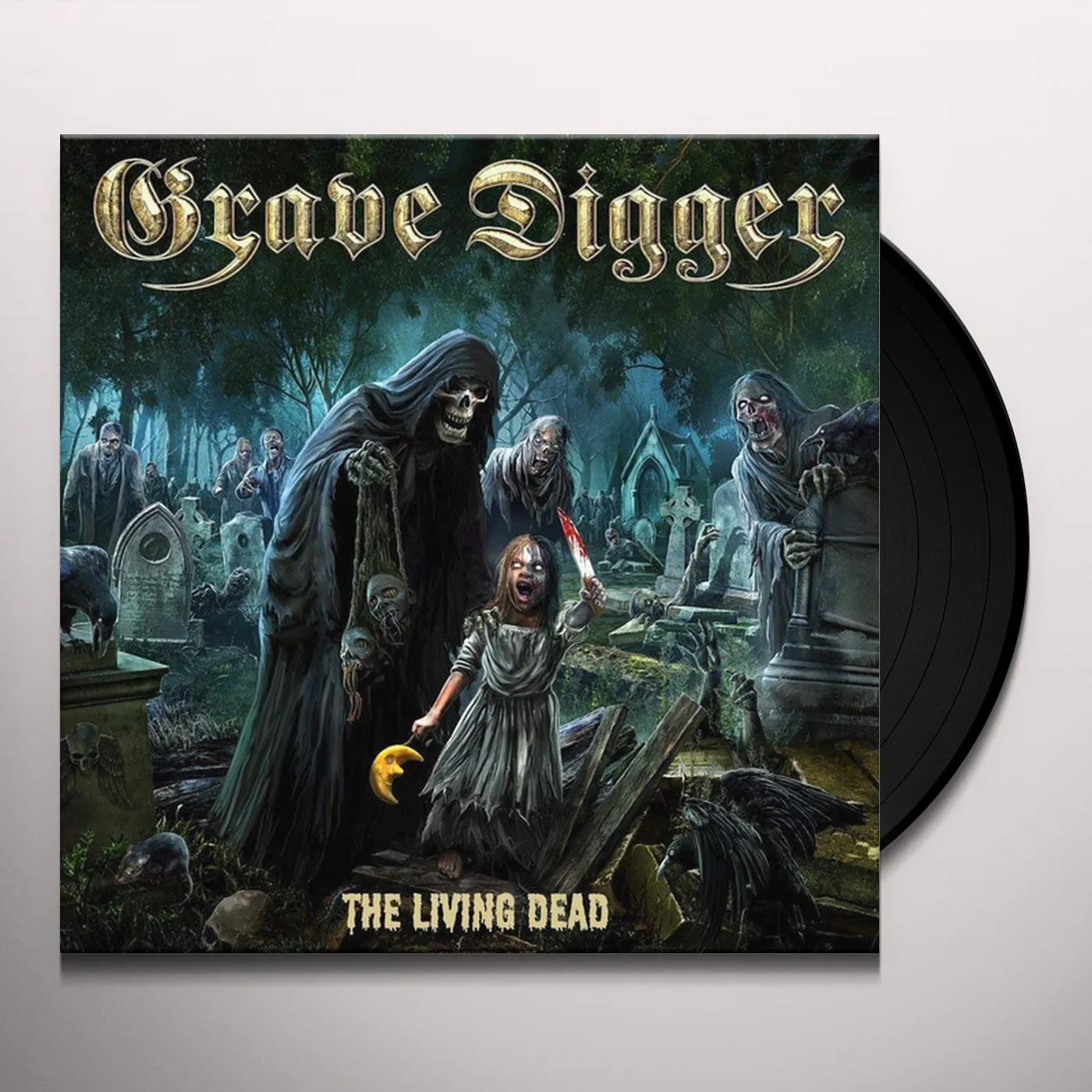 Grave Digger LIVING DEAD Vinyl Record