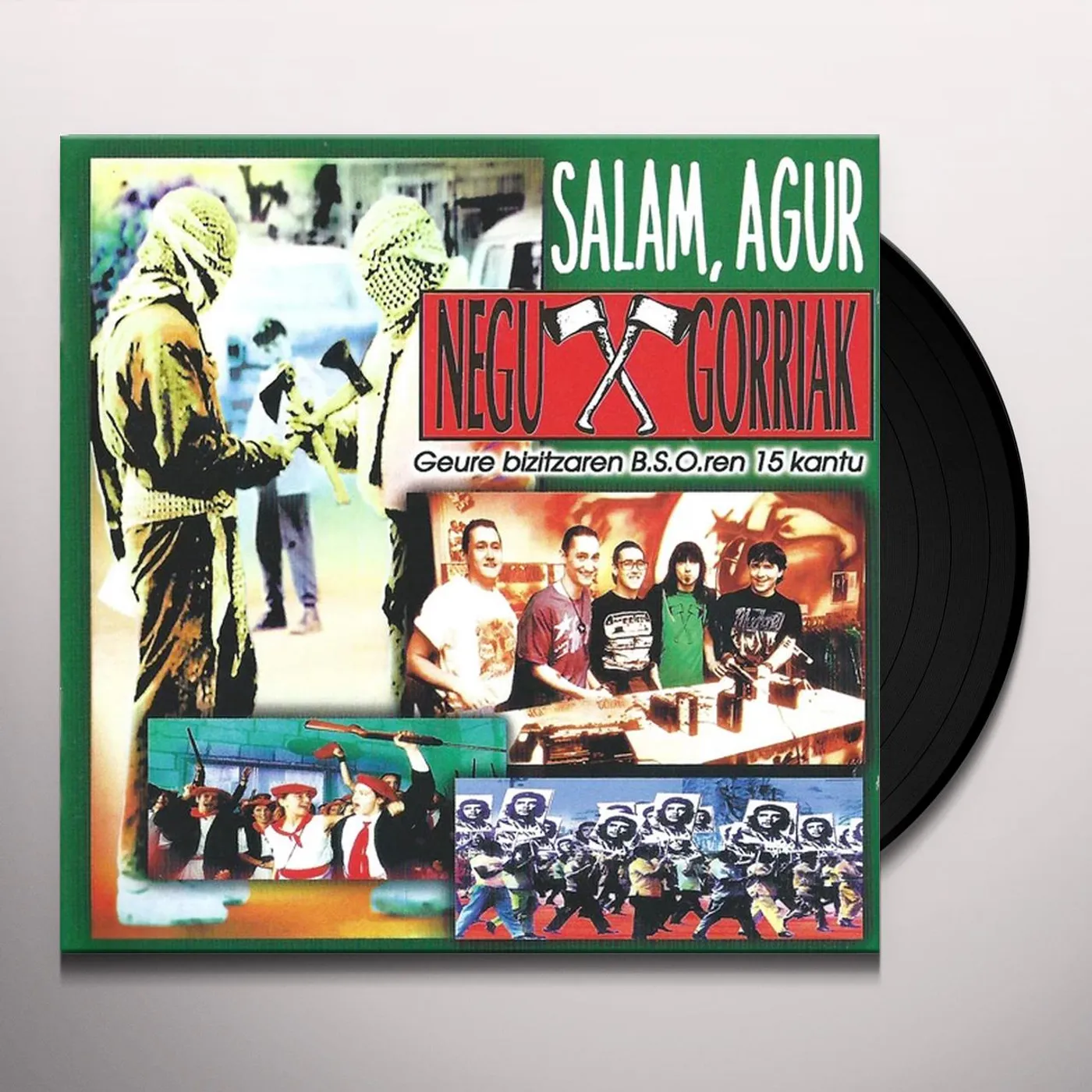 Negu Gorriak SALAM AGUR Vinyl Record