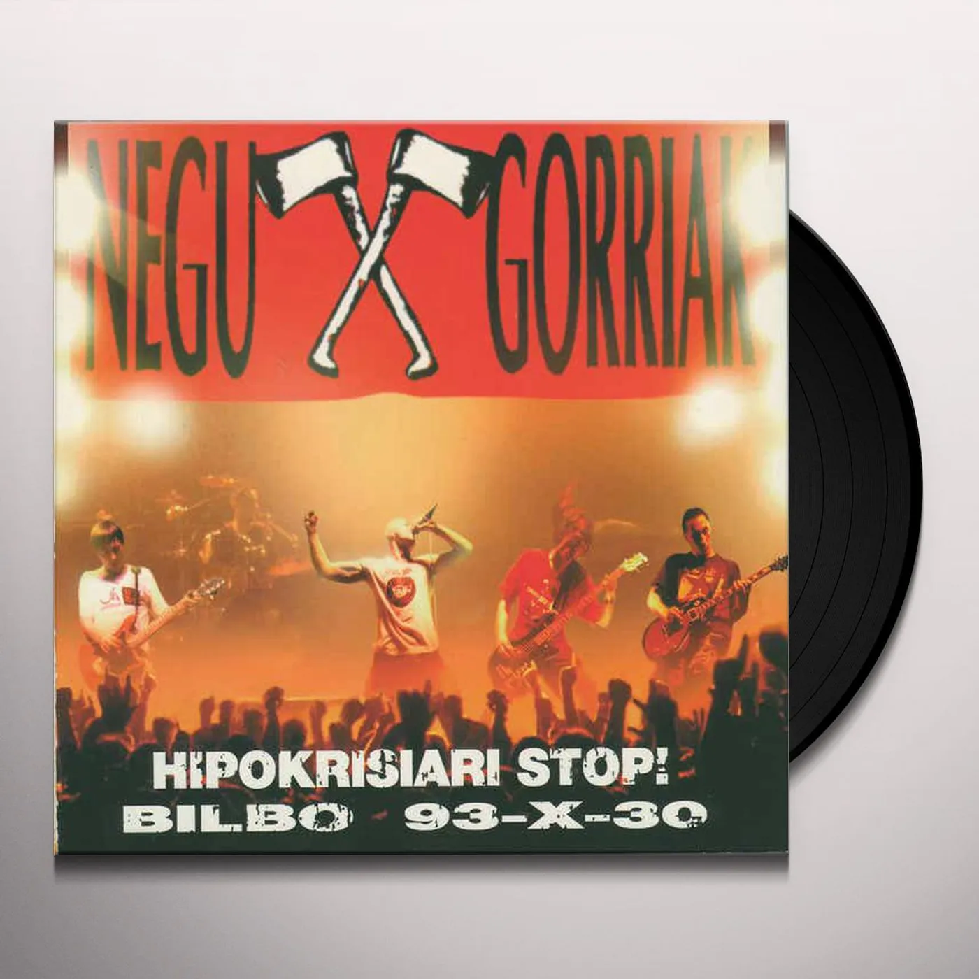 Negu Gorriak HIPOKRISIARI STOP: BILBO 93-X-30 Vinyl Record