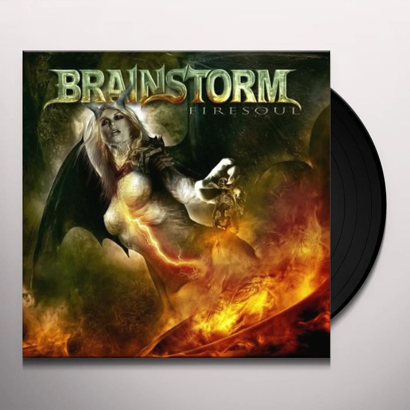 Brainstorm FIRESOUL (BLACK VINYL) Vinyl Record