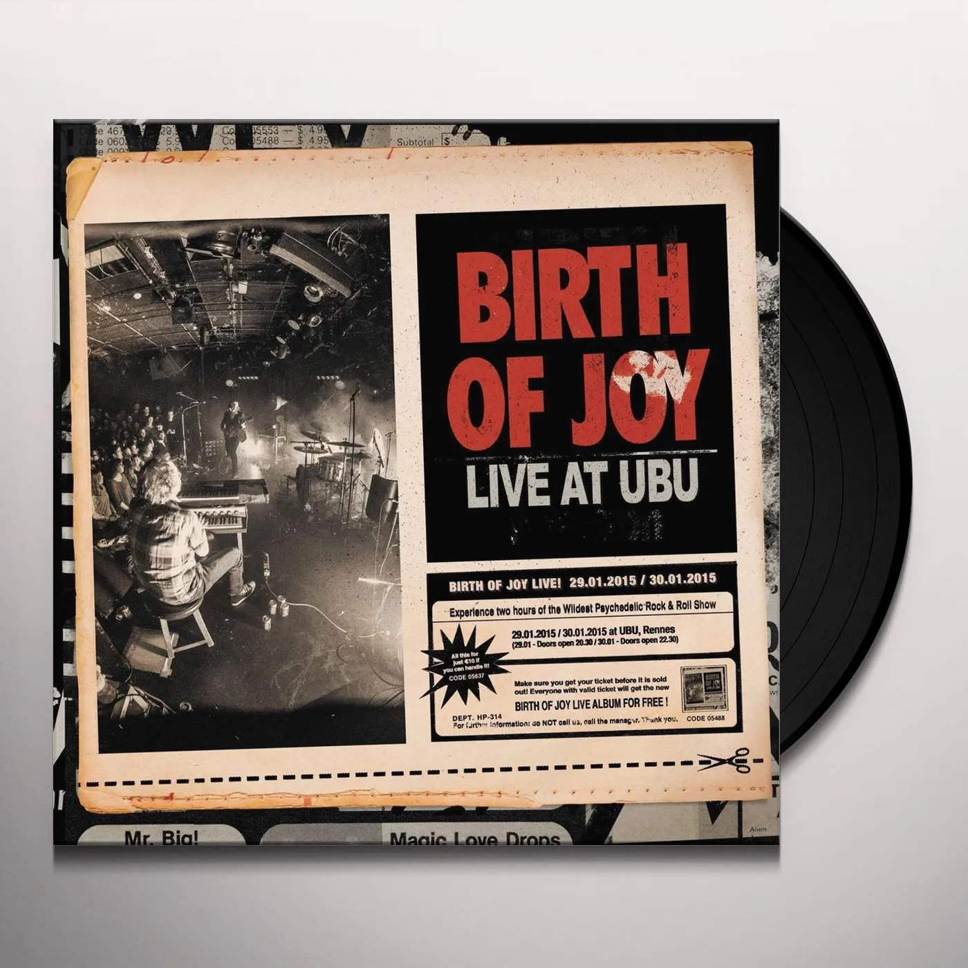 Birth Of Joy Live at Ubu Vinyl Record