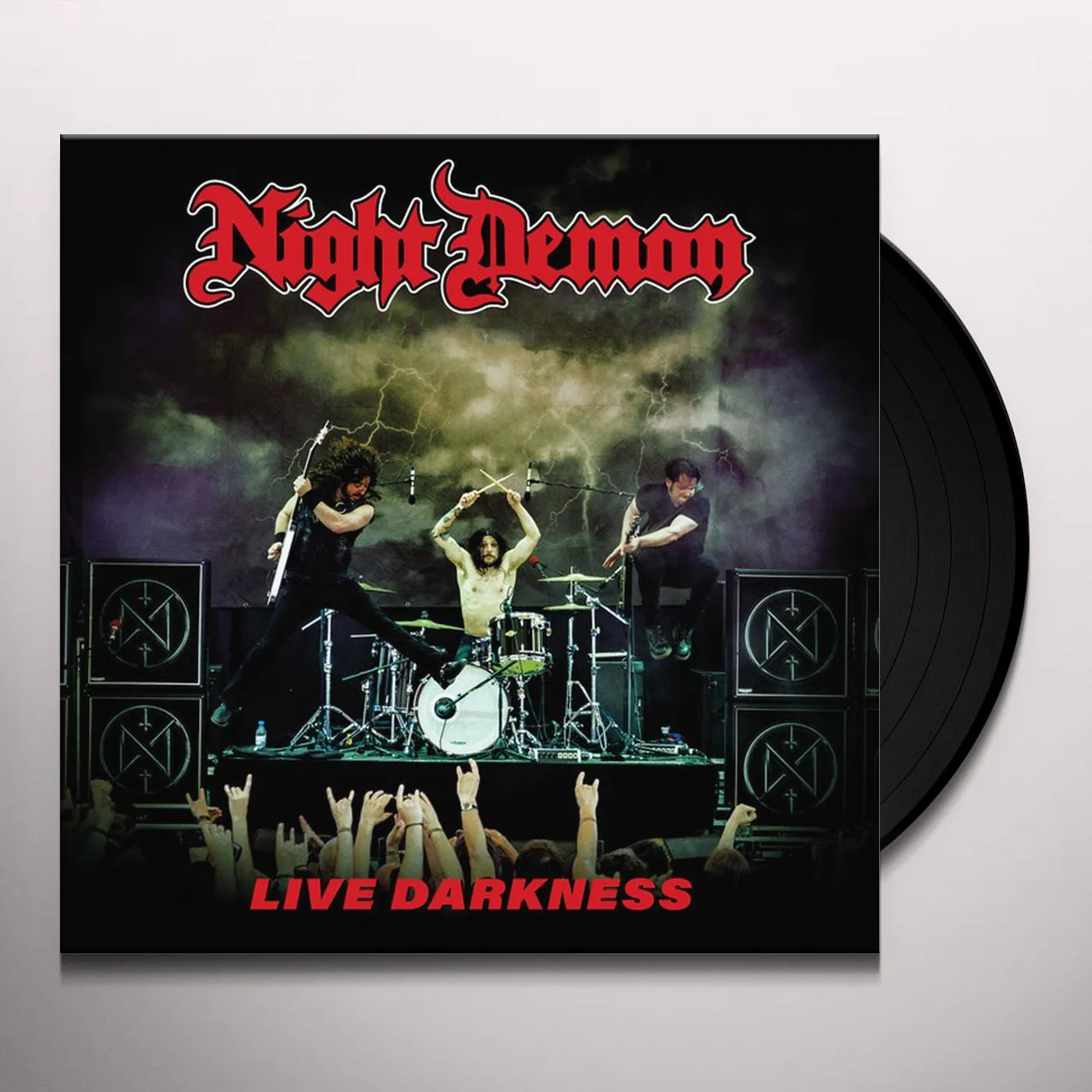 Night Demon Live Darkness Vinyl Record