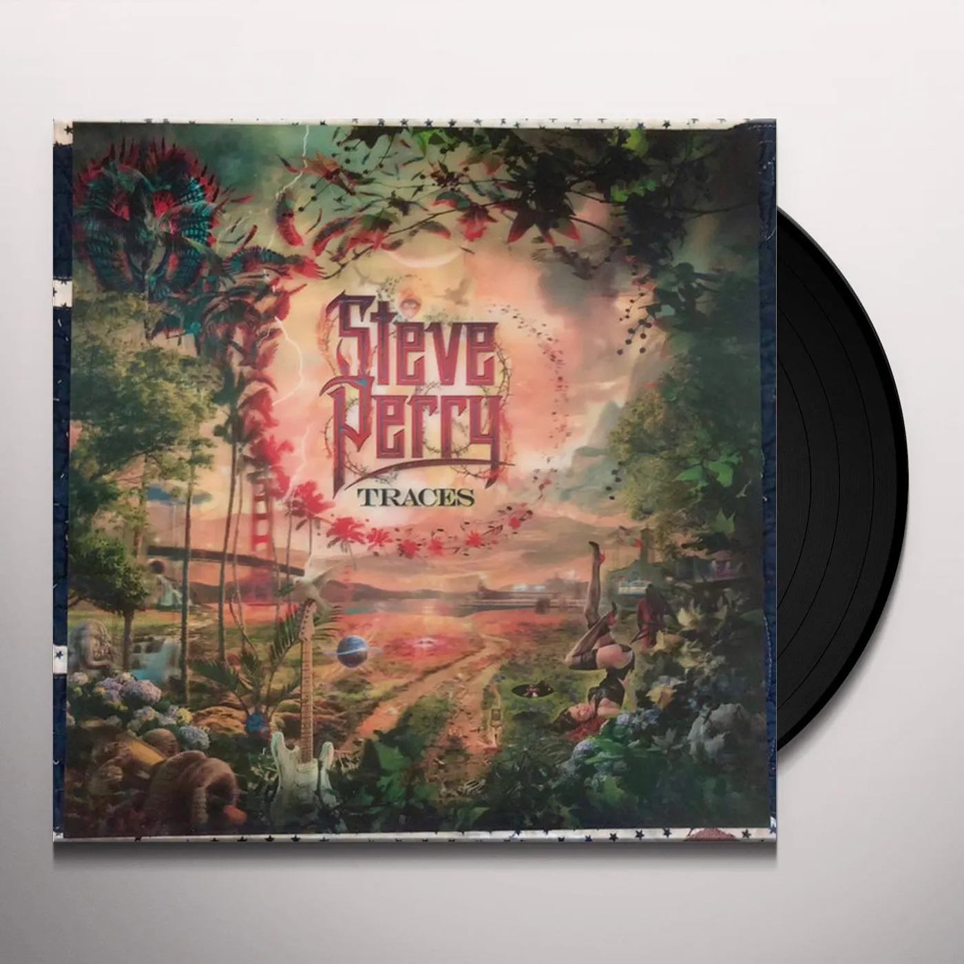 Steve Perry Traces Vinyl Record