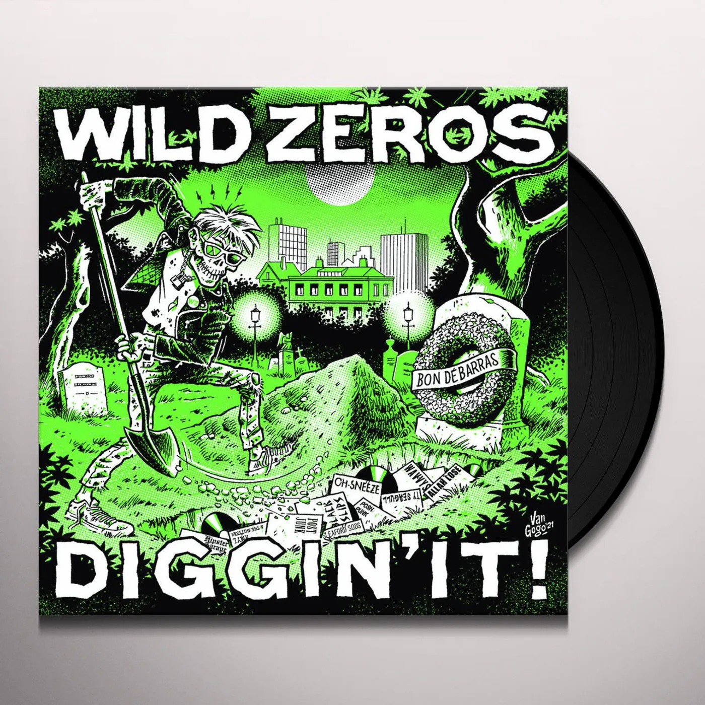 Wild Zeros DIGGIN' IT Vinyl Record