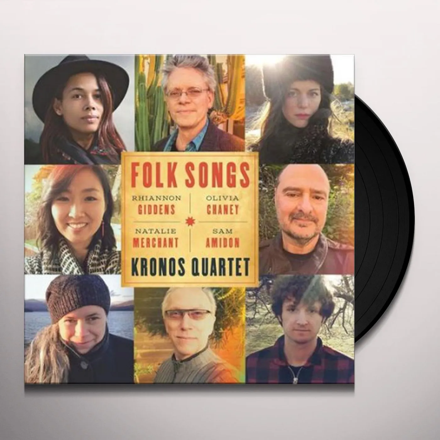 Kronos Quartet Folk Songs Vinyl Record
