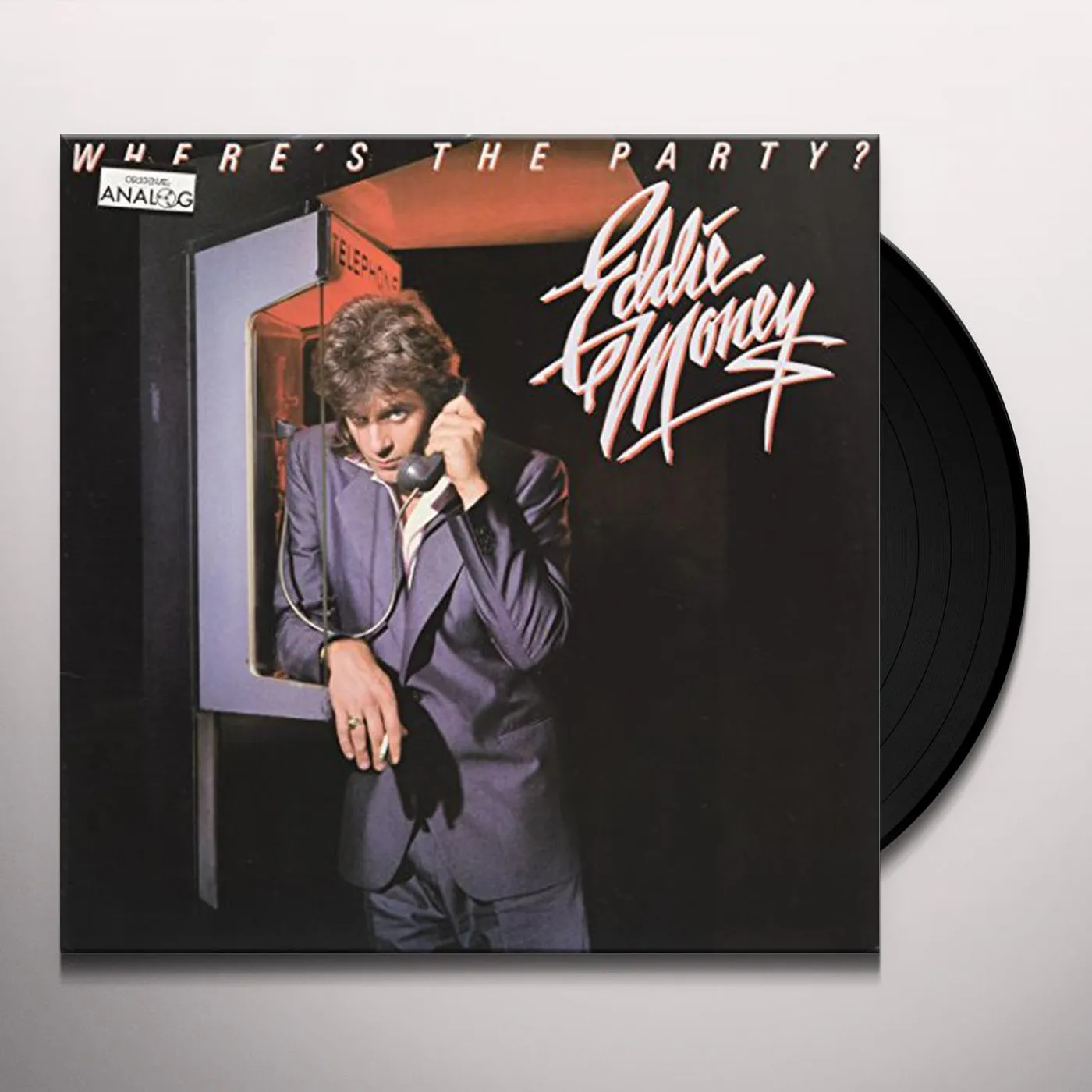 Eddie Money WHERE'S THE PARTY Vinyl Record