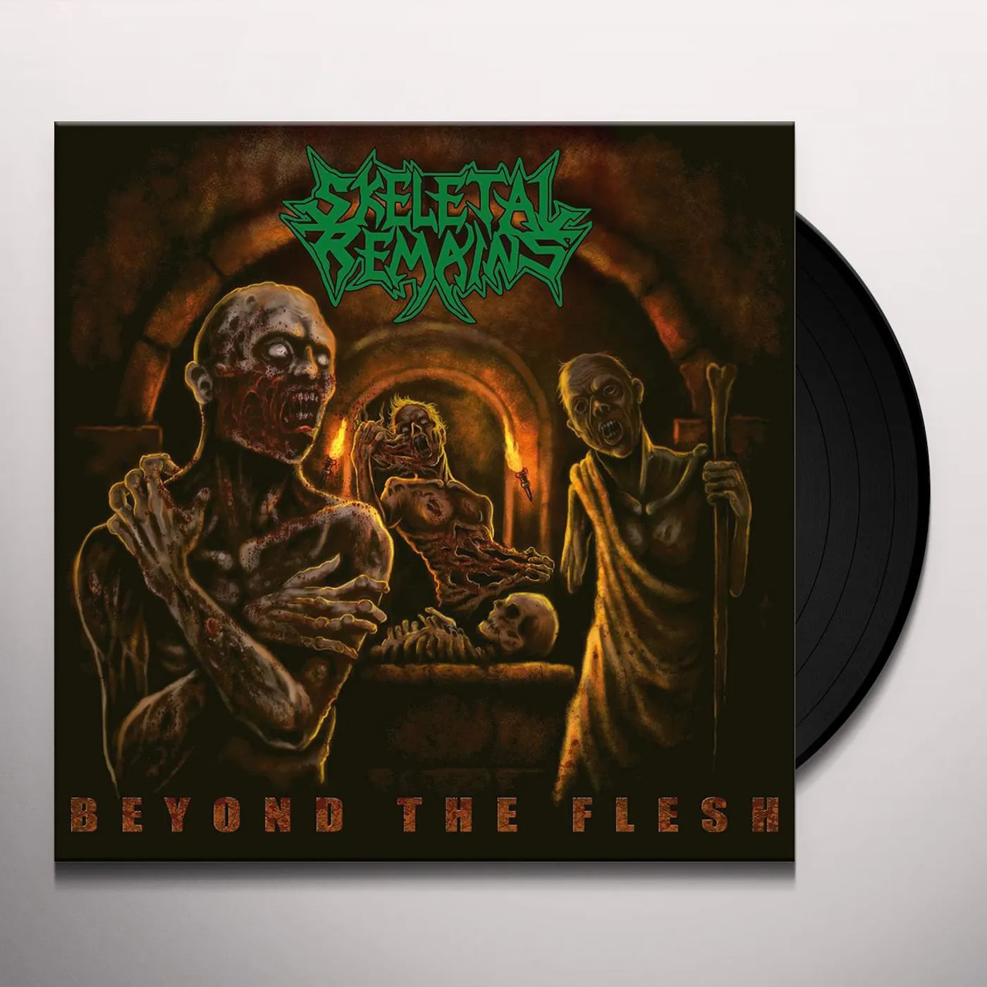 Skeletal Remains BEYOND THE FLESH (180G/REISSUE) Vinyl Record