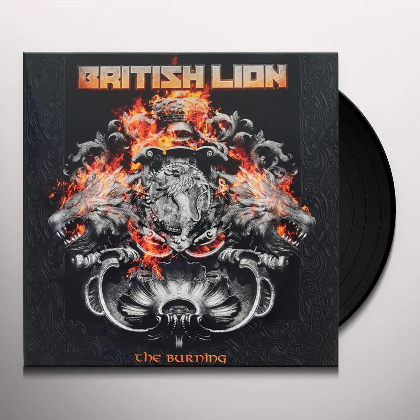 British Lion BURNING Vinyl Record