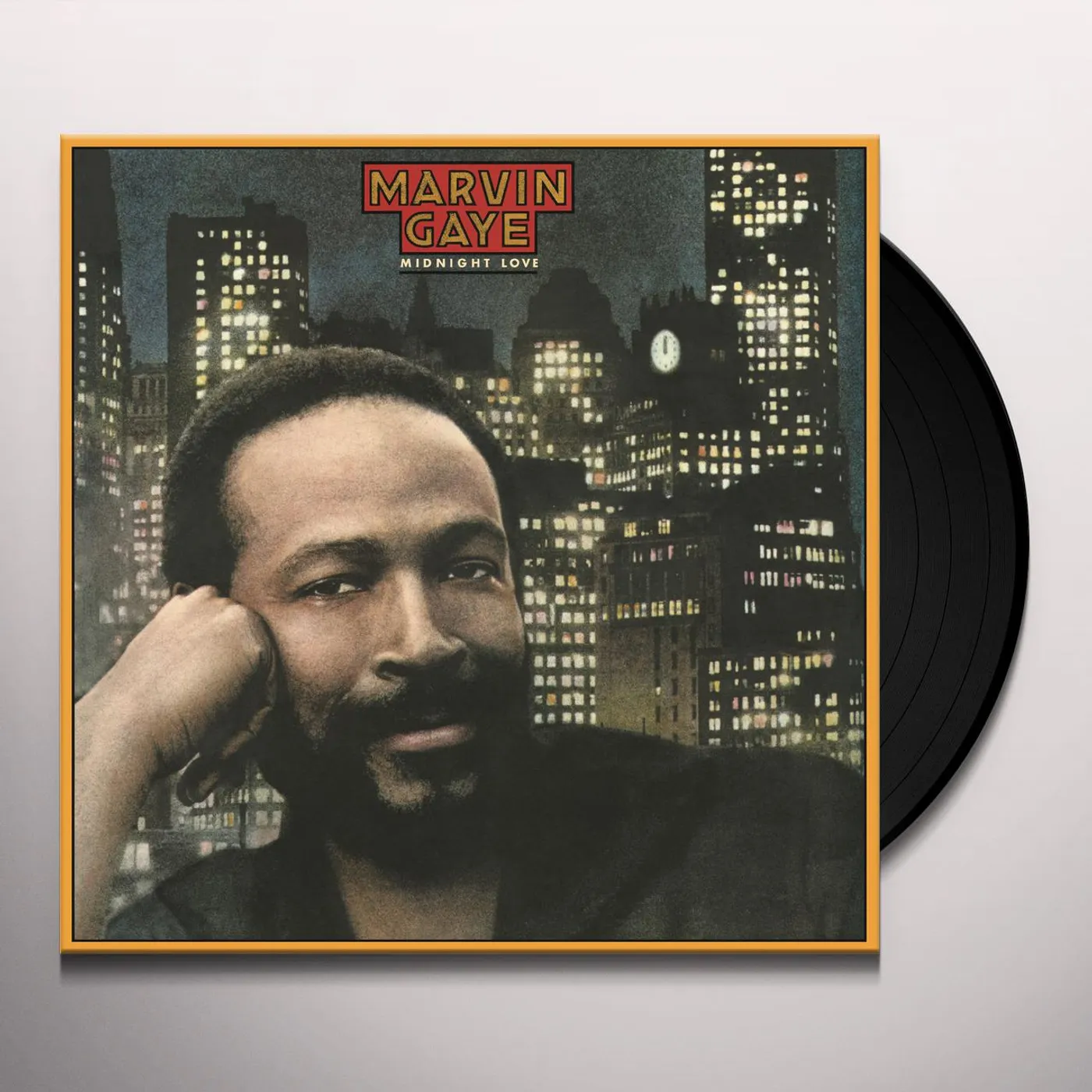 Marvin Gaye Midnight Love Vinyl Record
