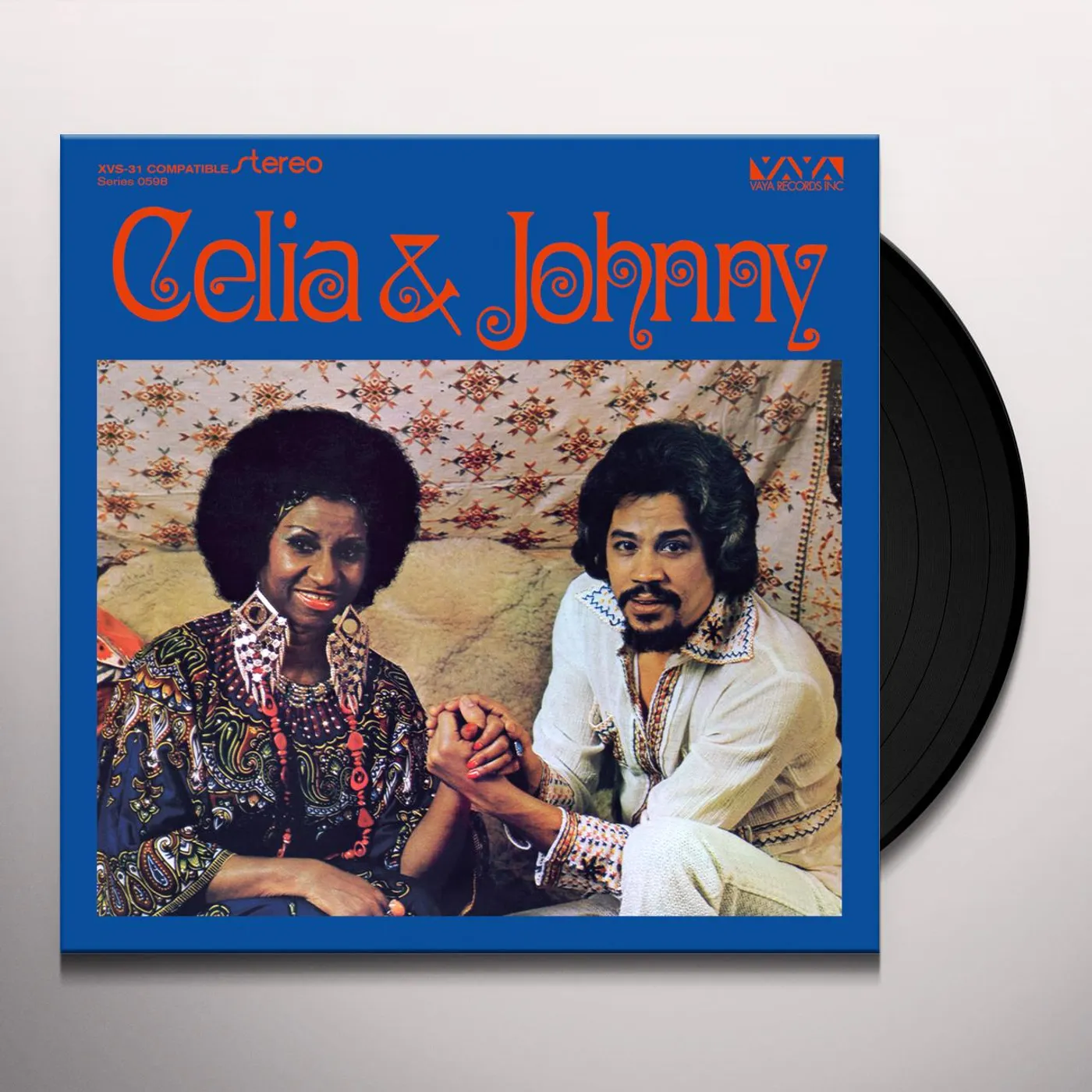 Celia Cruz & Johnny Pacheco Celia & Johnny Vinyl Record