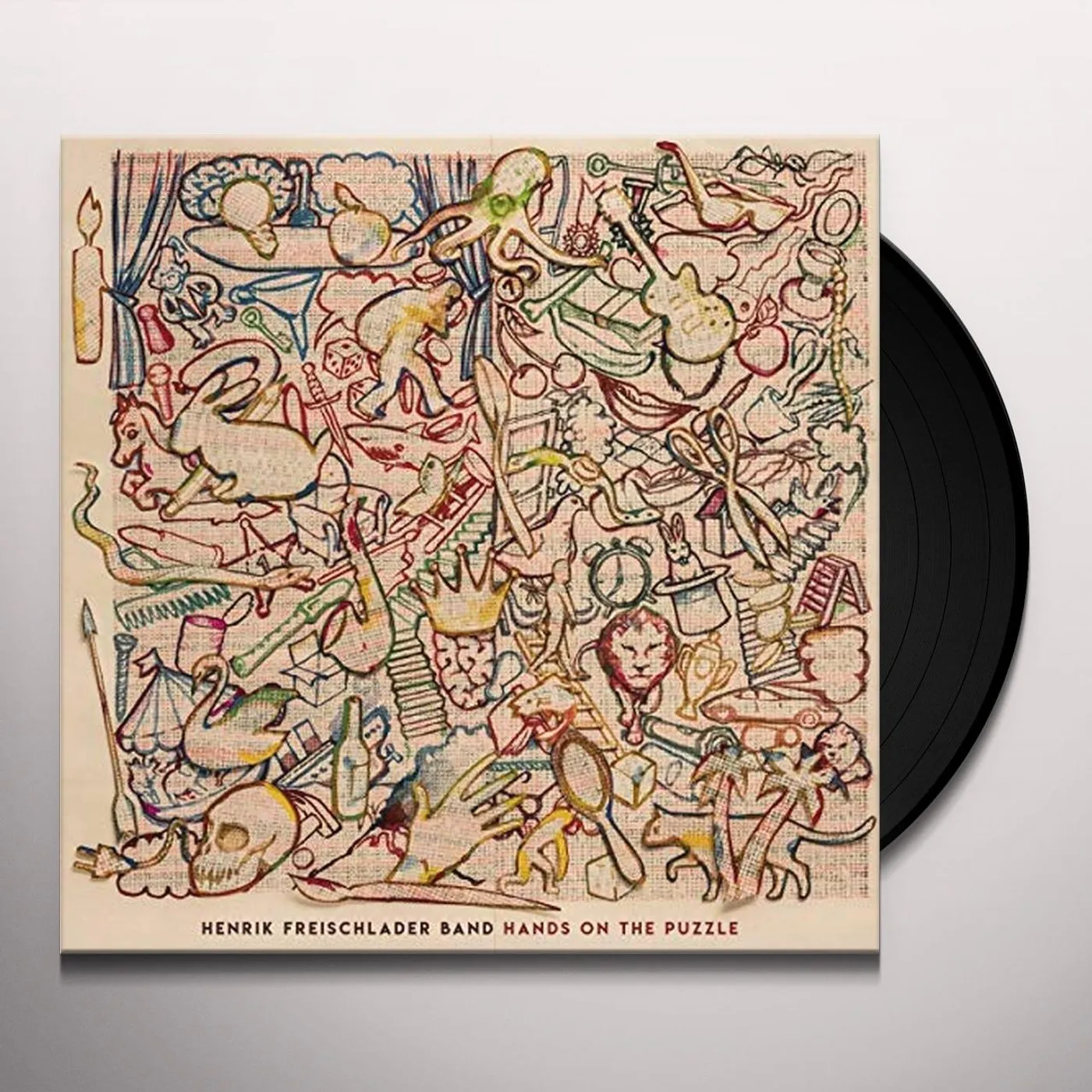 Henrik Freischlader Band Hands On The Puzzle Vinyl Record