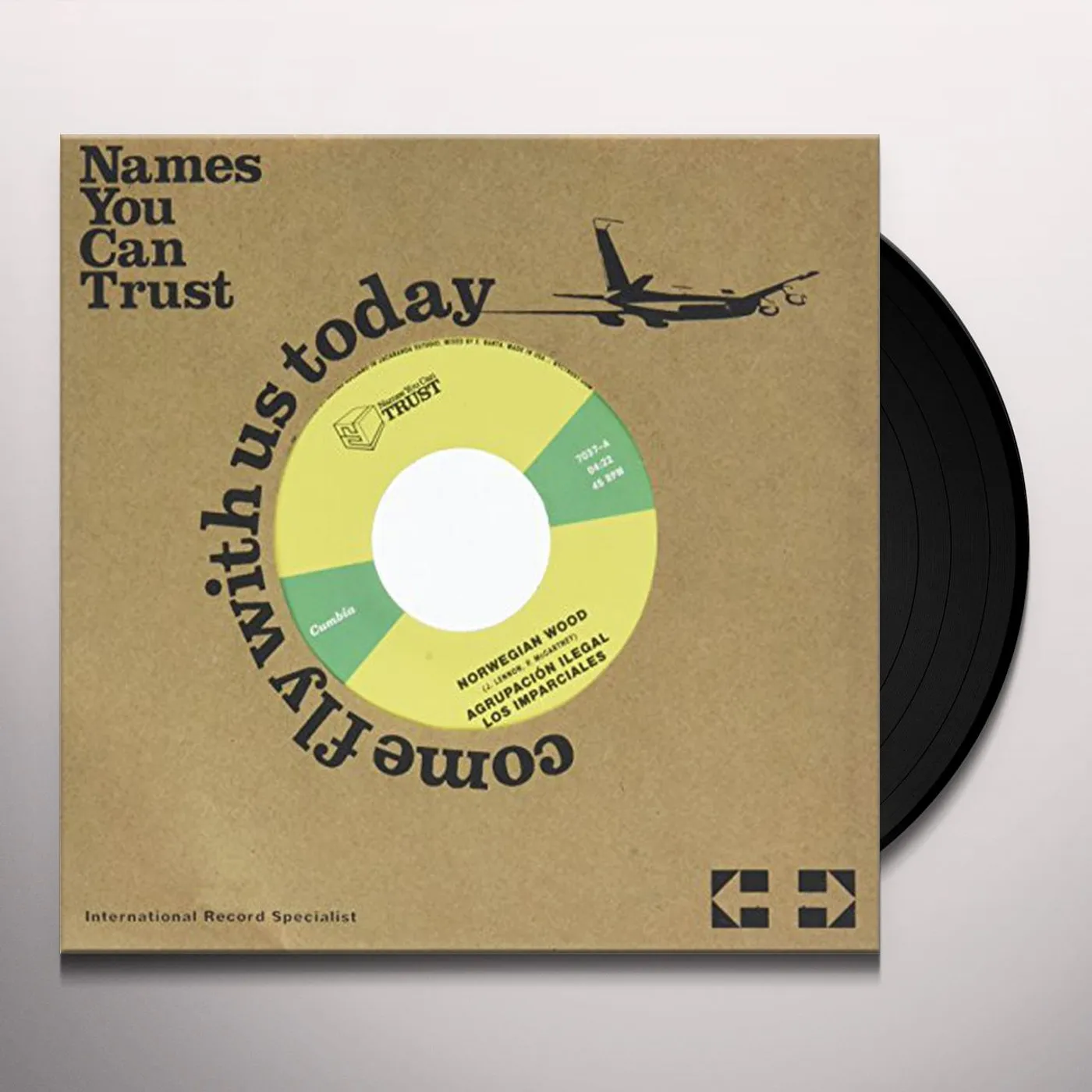 Agrupacion Ilegal Los Imparciales Norwegian Wood Vinyl Record