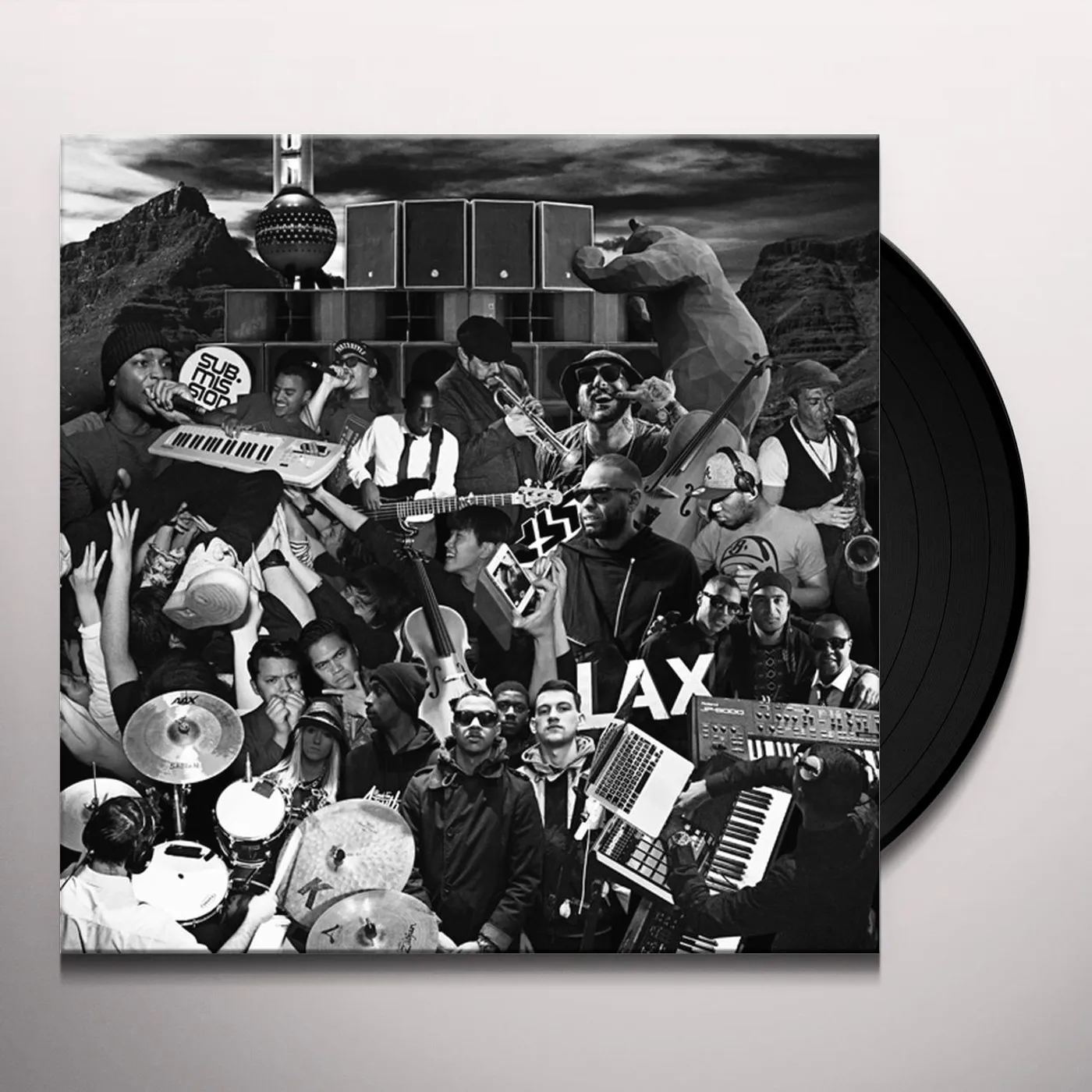 Swindle PEACE LOVE & MUSIC Vinyl Record