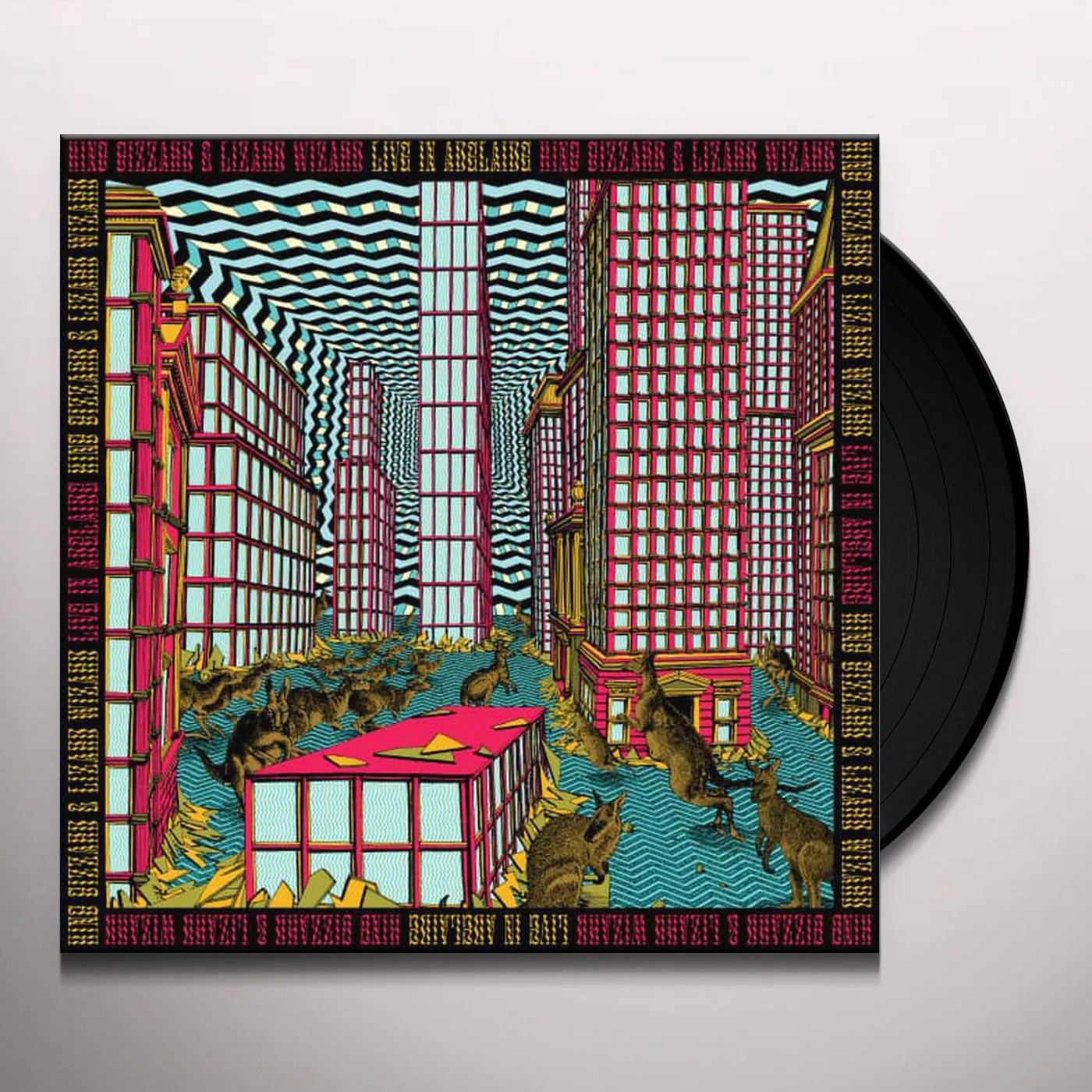 King Gizzard & The Lizard Wizard LIVE IN ADELAIDE '19 (FUZZ CLUB OFFICIAL BOOTLEG) Vinyl Record