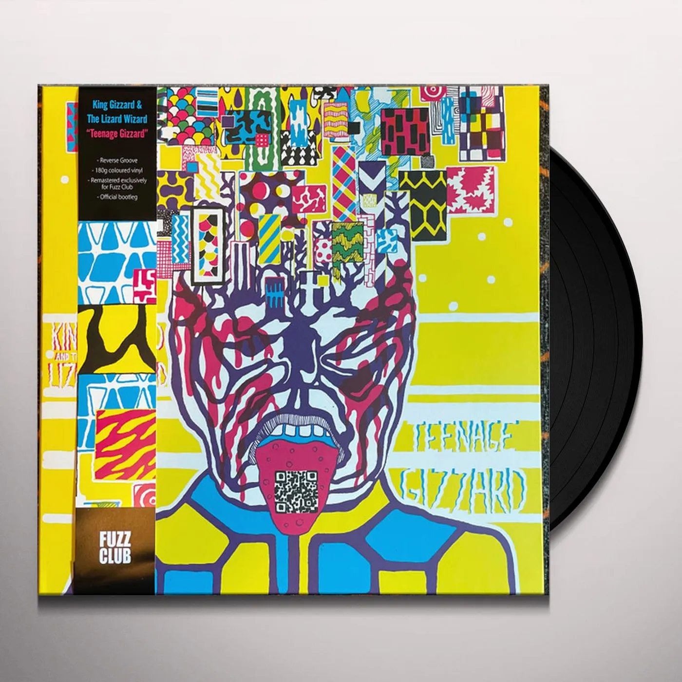 King Gizzard & The Lizard Wizard TEENAGE GIZZARD (FUZZ CLUB OFFICIAL BOOTLEG) Vinyl Record