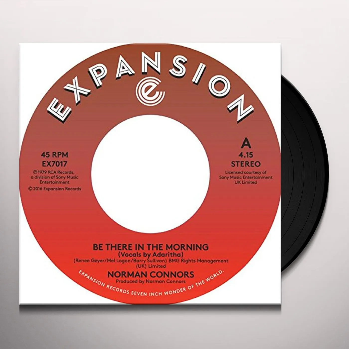 Norman Connors BE THERE IN THE MORNING / I DON'T NEED NOBODY ELSE Vinyl Record