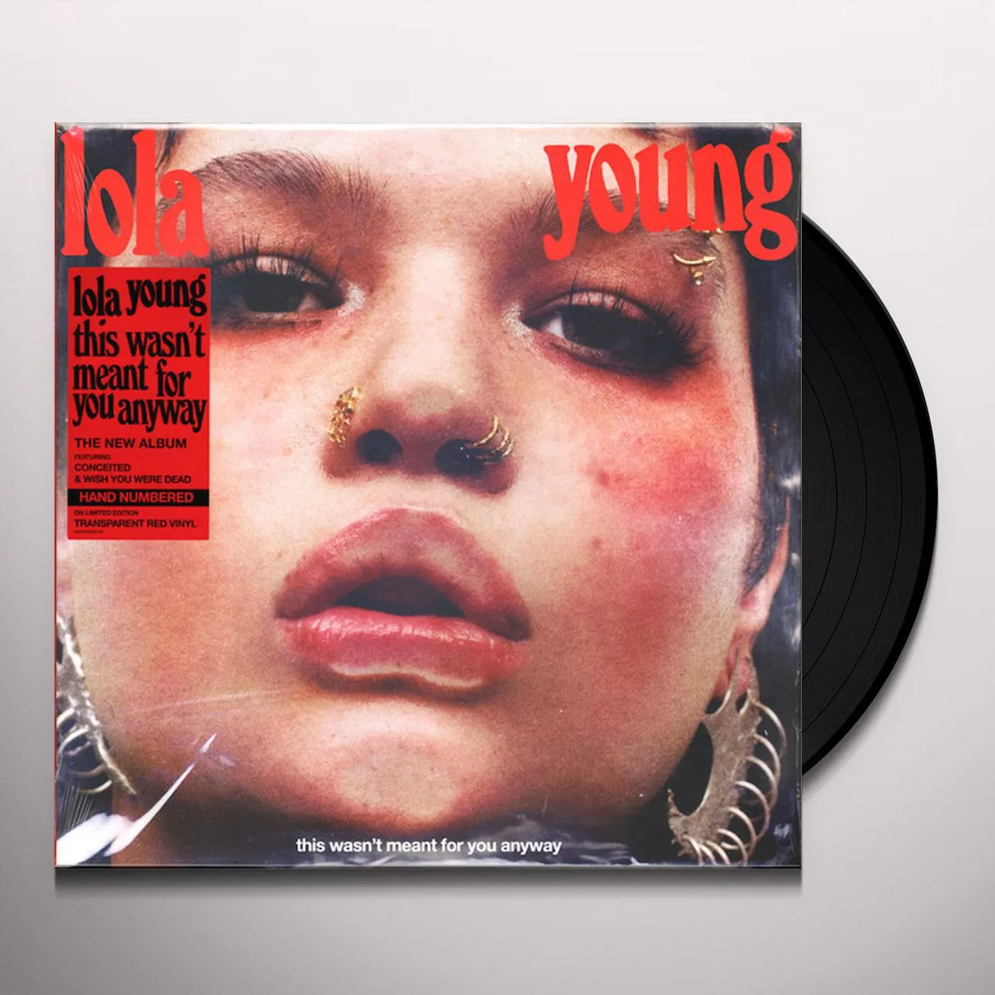 Lola Young THIS WASN'T MEANT FOR YOU ANYWAY (RED VINYL) Vinyl Record