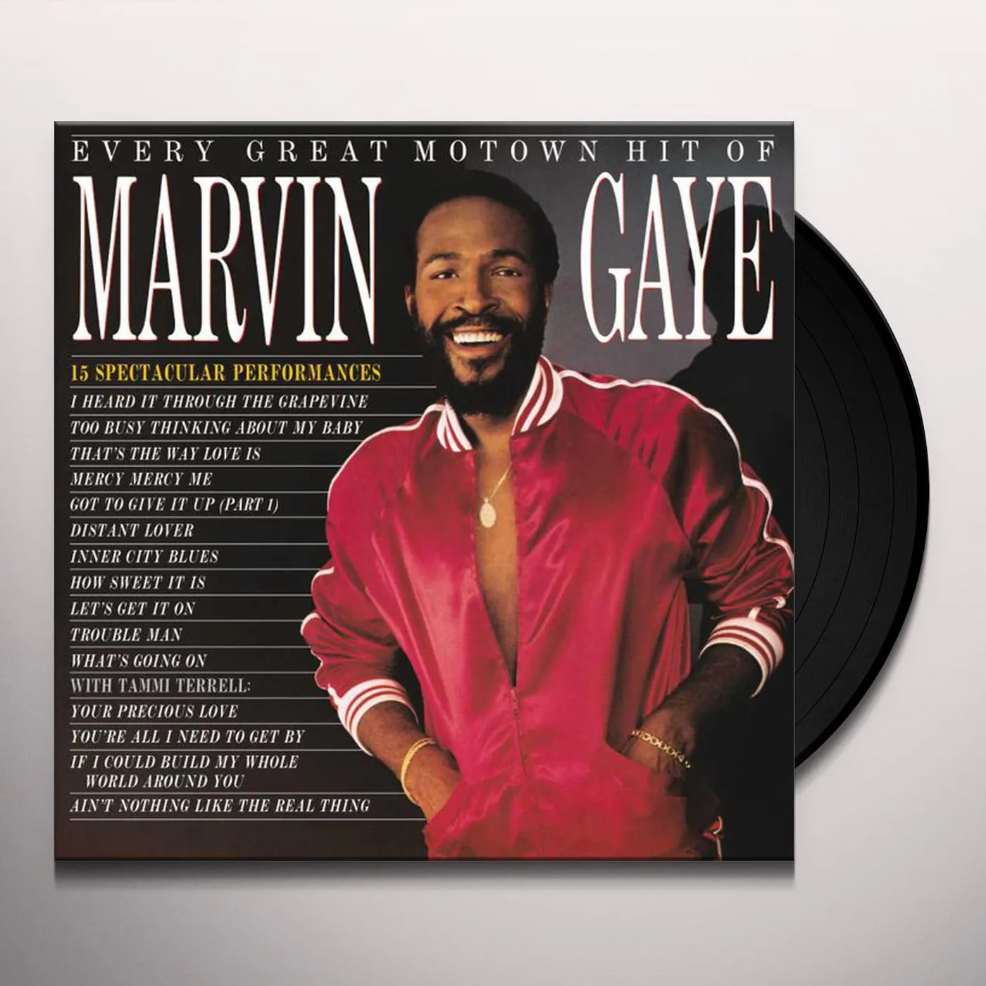 Every Great Motown Hit Of Marvin Gaye: 15 Spectacular Performances vinyl record