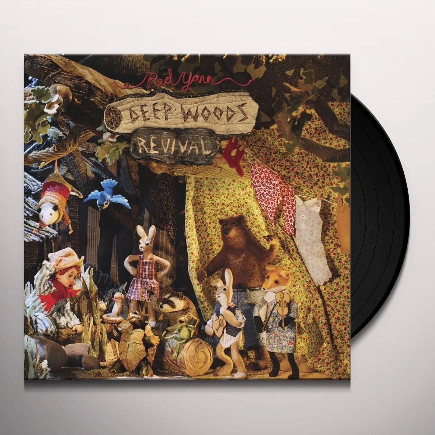 Red Yarn Deep Woods Revival Vinyl Record