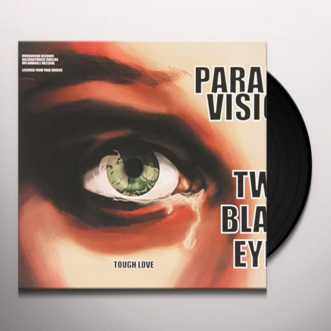 Paranoid Visions Two Black Eyes Vinyl Record