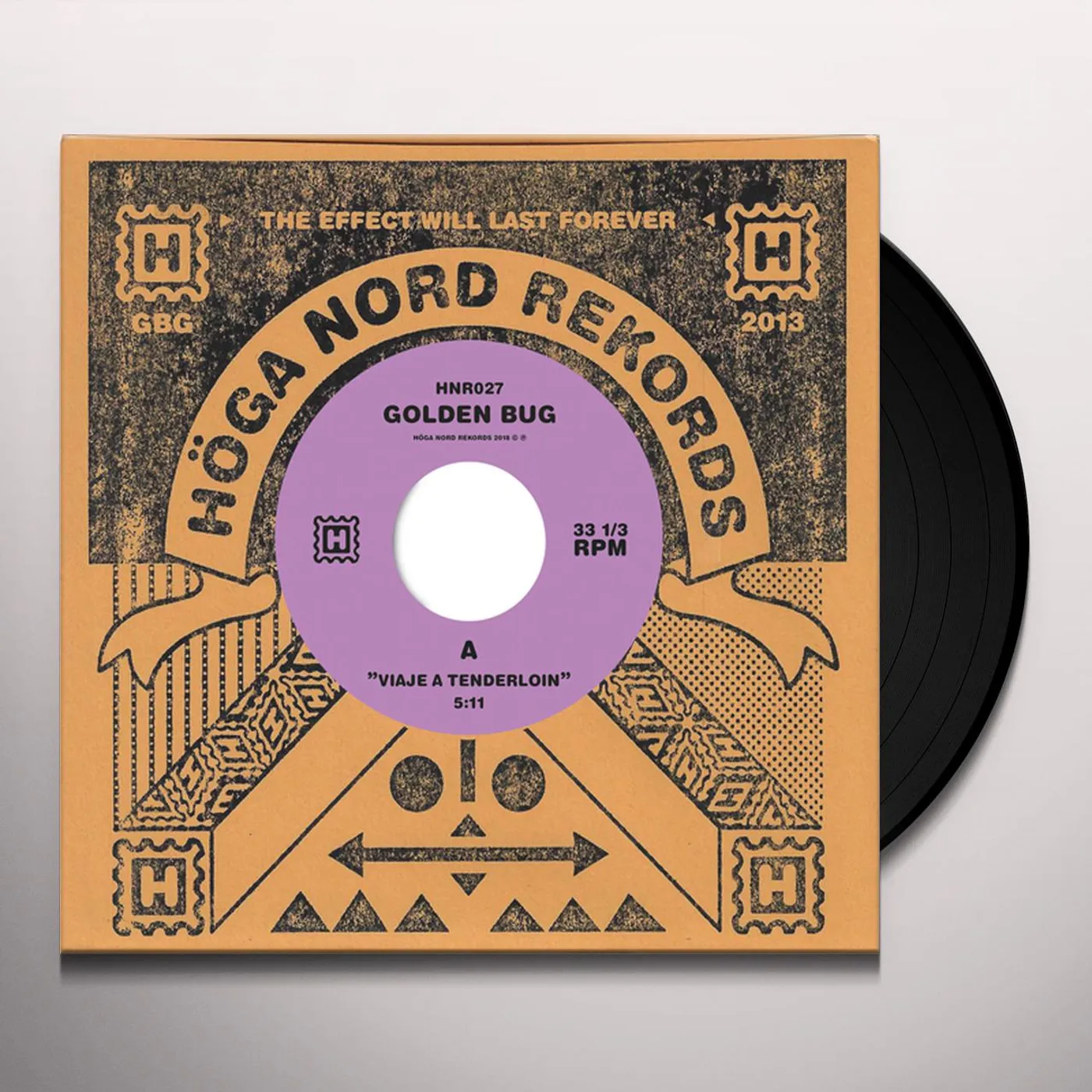 Golden Bug VIAJE A TENDERLION / HITODOMA Vinyl Record