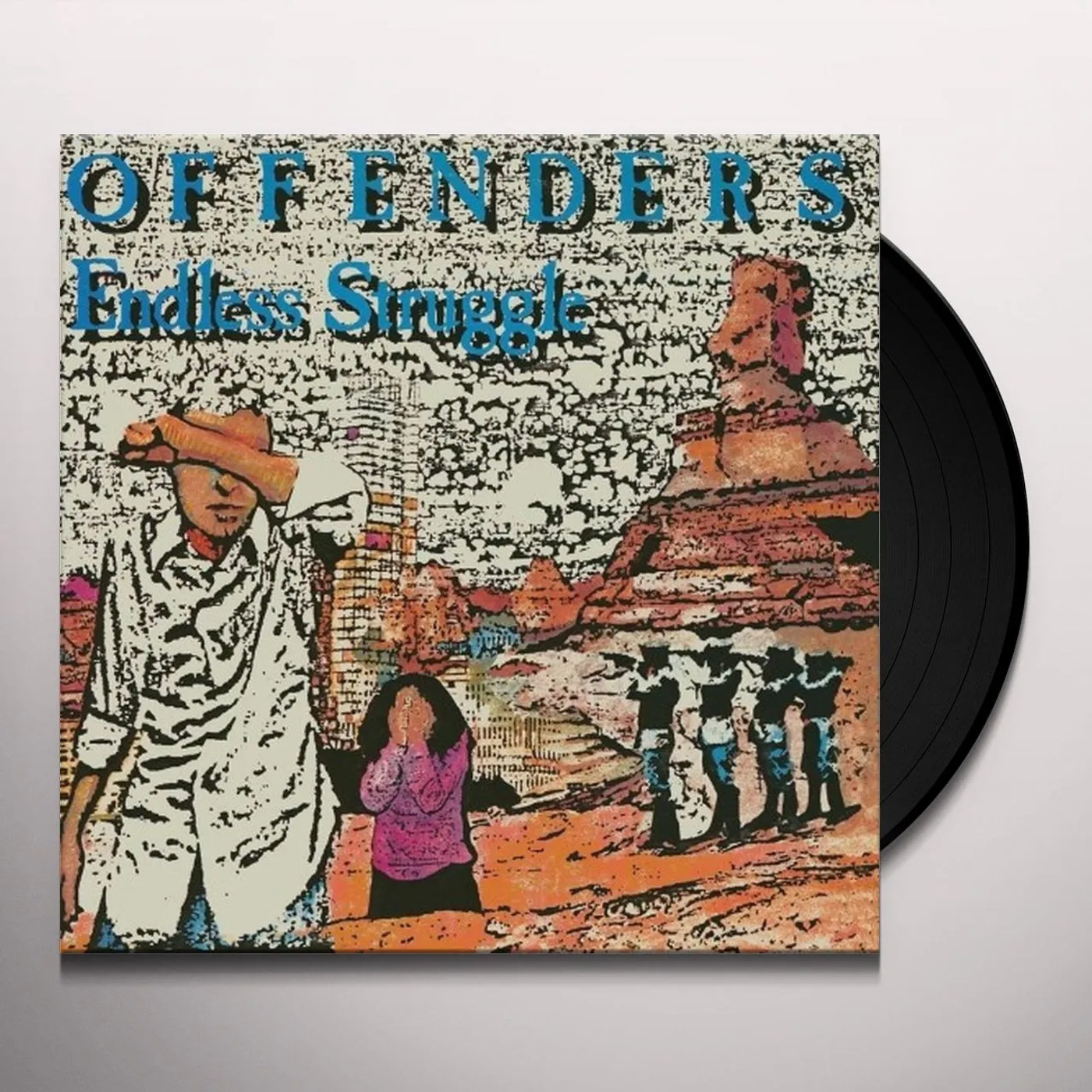 Offenders ENDLESS STRUGGLE / WE MUST REBEL / I HATE MYSELF Vinyl Record
