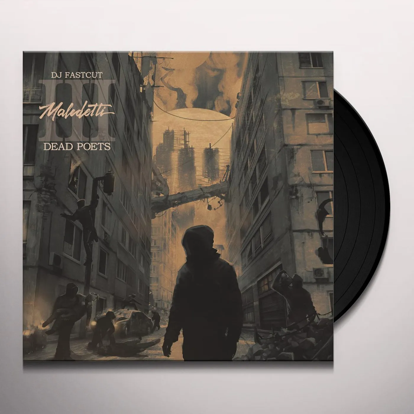 DJ Fastcut DEAD POETS III MALEDETTI Vinyl Record