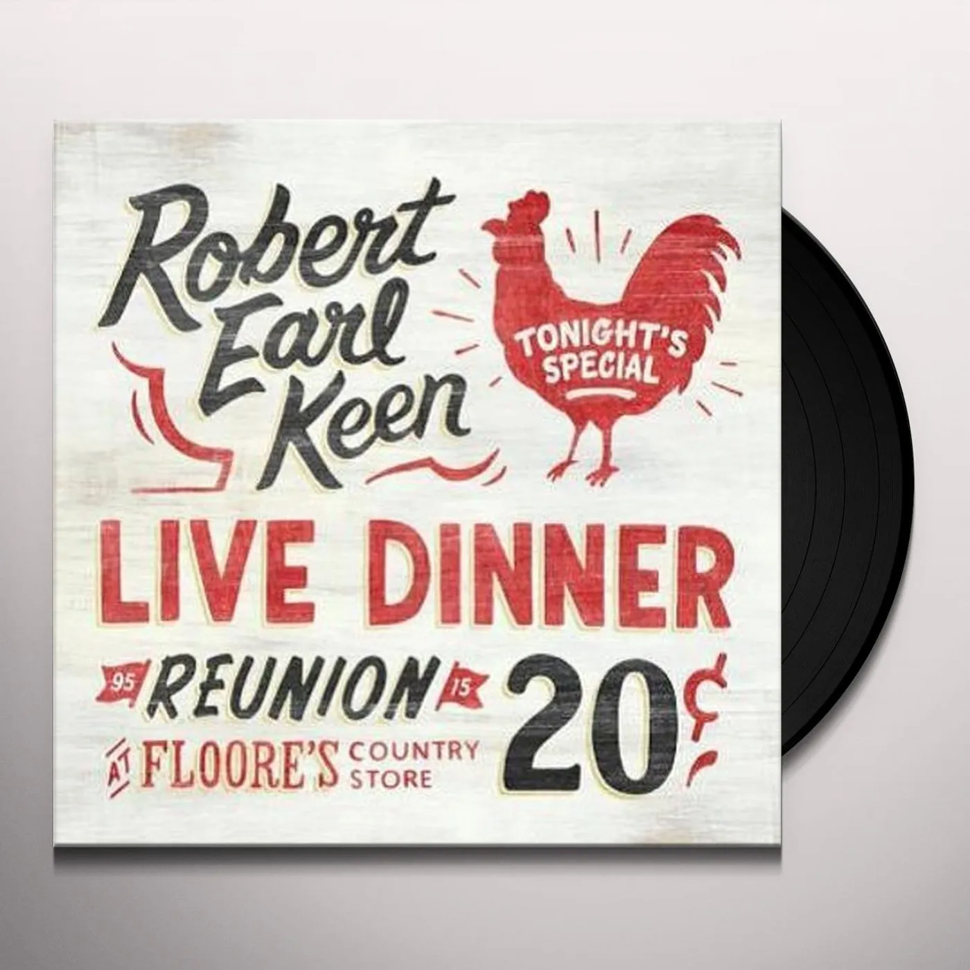 Robert Earl Keen Live Dinner Reunion Vinyl Record