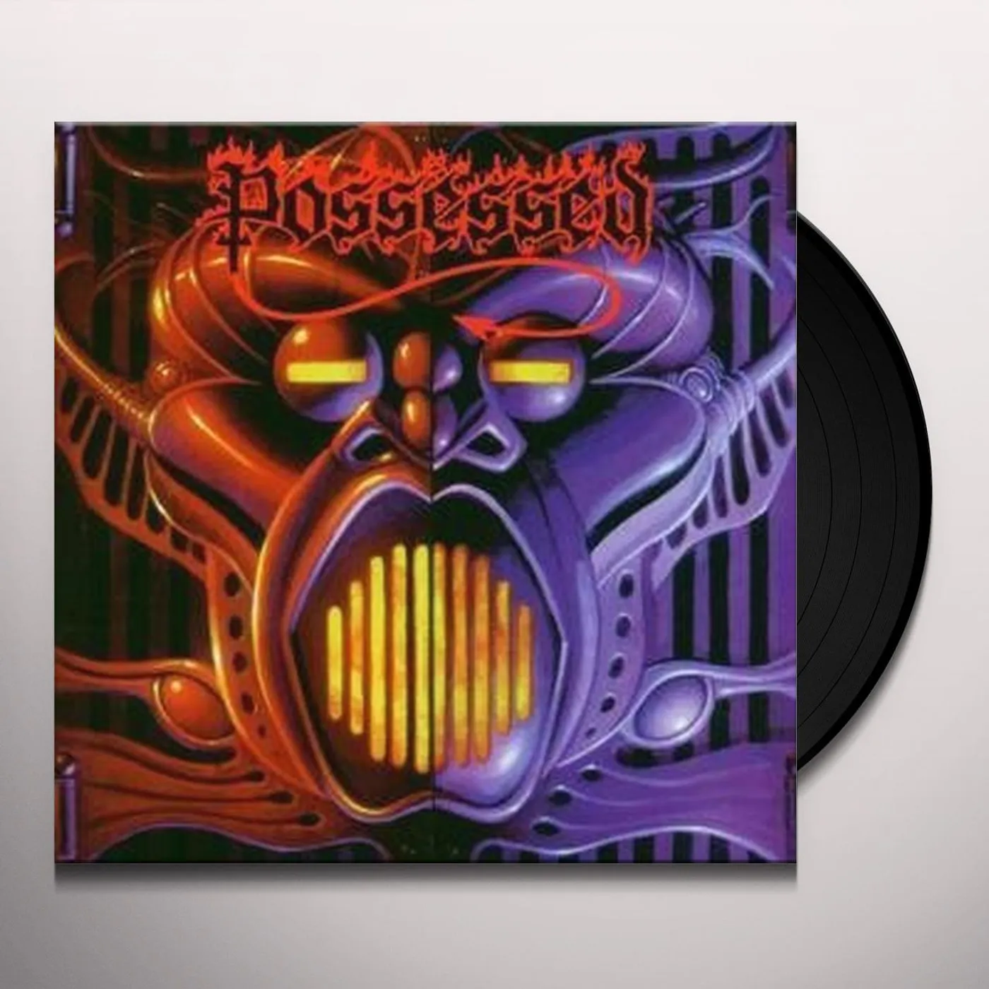 Possessed BEYOND THE GATES / EYES OF HORROR Vinyl Record