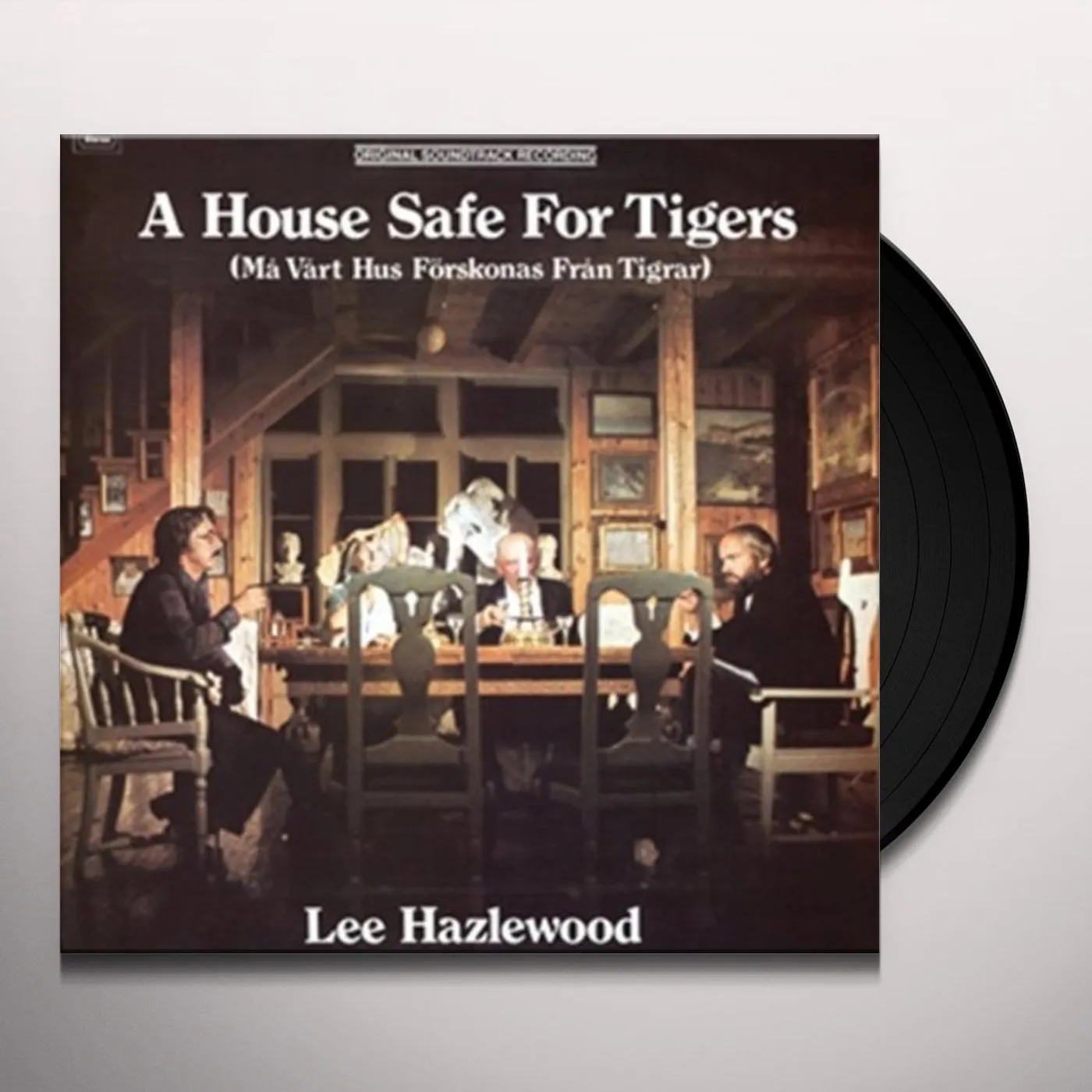 Lee Hazlewood HOUSE SAFE FOR TIGERS Vinyl Record