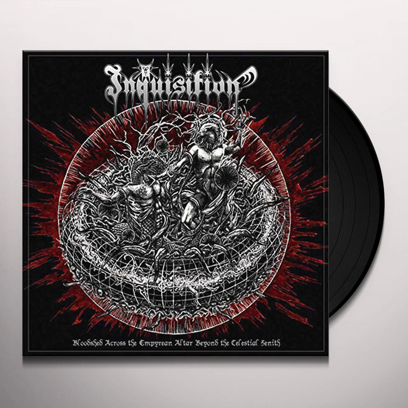 Inquisition BLOODSHED ACROSS THE EMPYREAN ALTAR BEYOND THE Vinyl Record