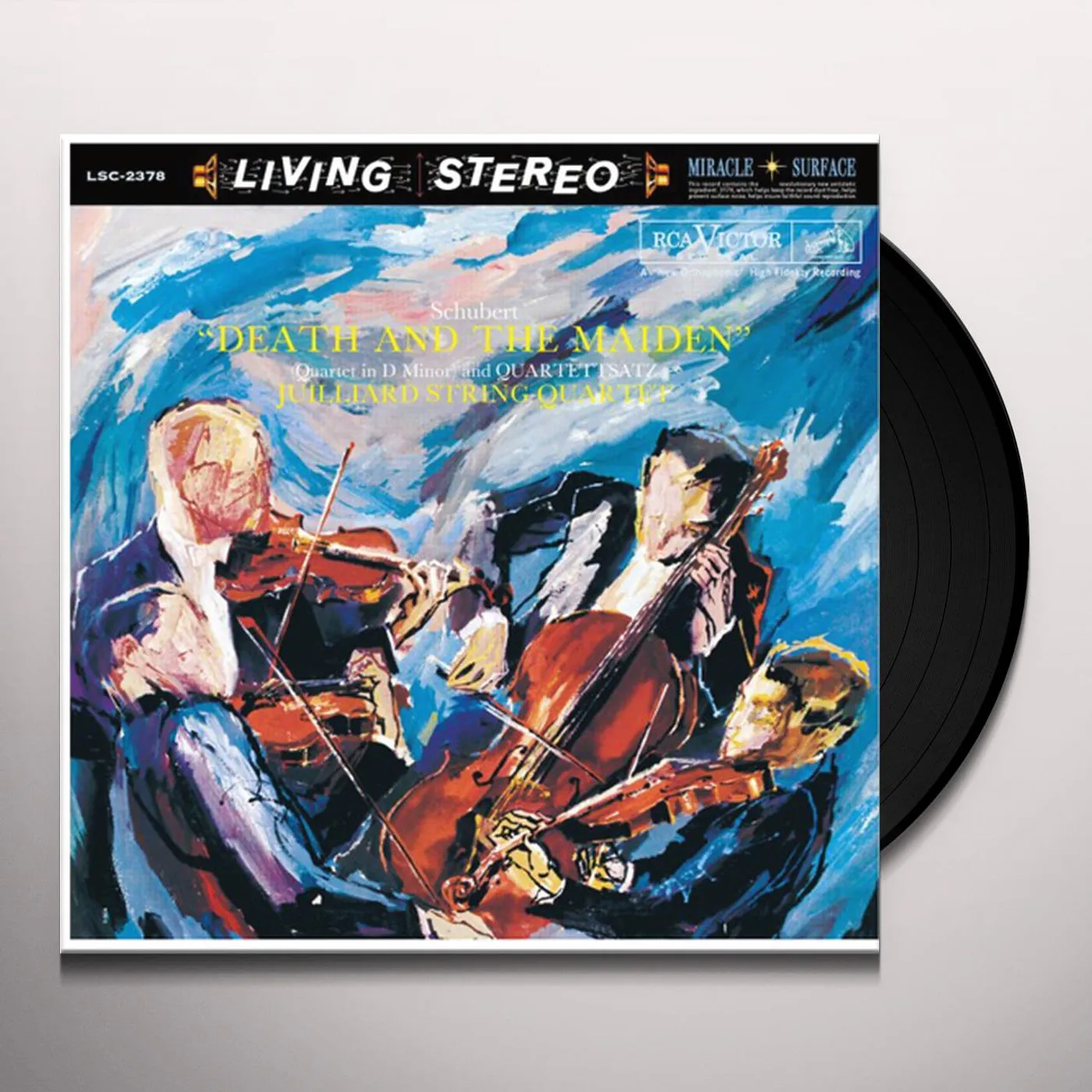 Juilliard String Quartet SCHUBERT DEATH AND THE MAIDEN Vinyl Record