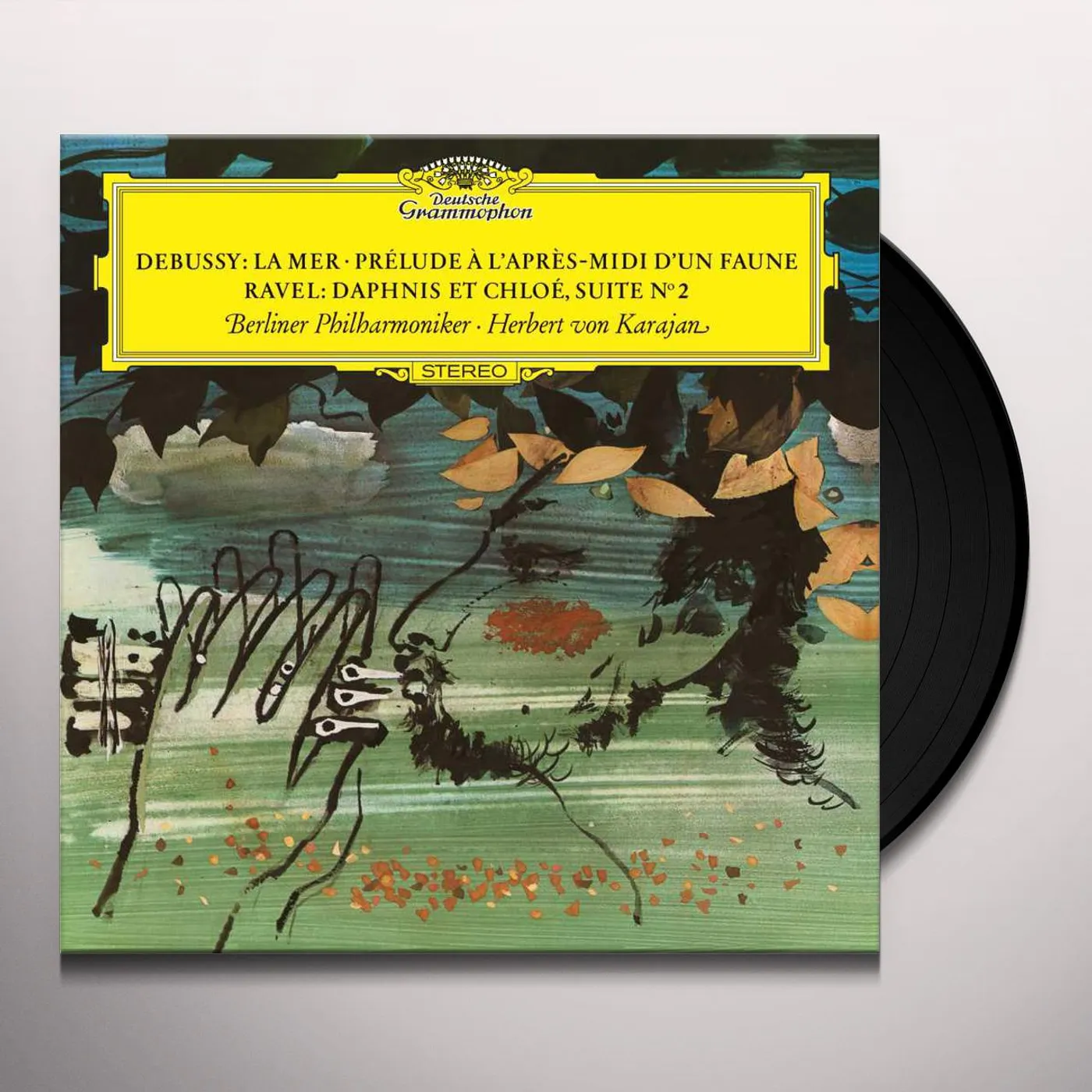 DEBUSSY / KARAJAN / BERLINER PHILHARMONIKER LA MER / PRELUDE A L'APRES-MIDI D'UN FAUNE Vinyl Record