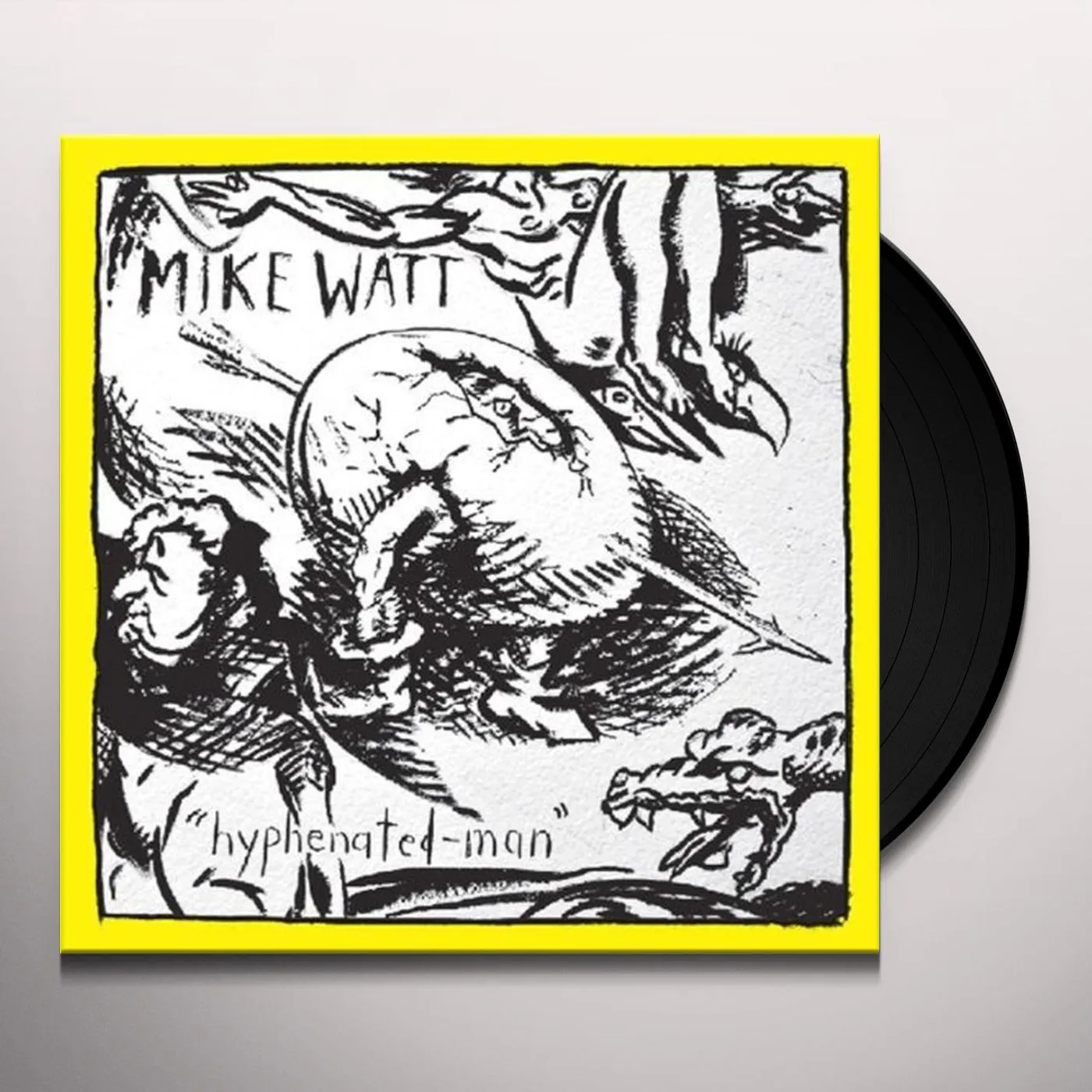 Mike Watt HYPHENATED MAN Vinyl Record