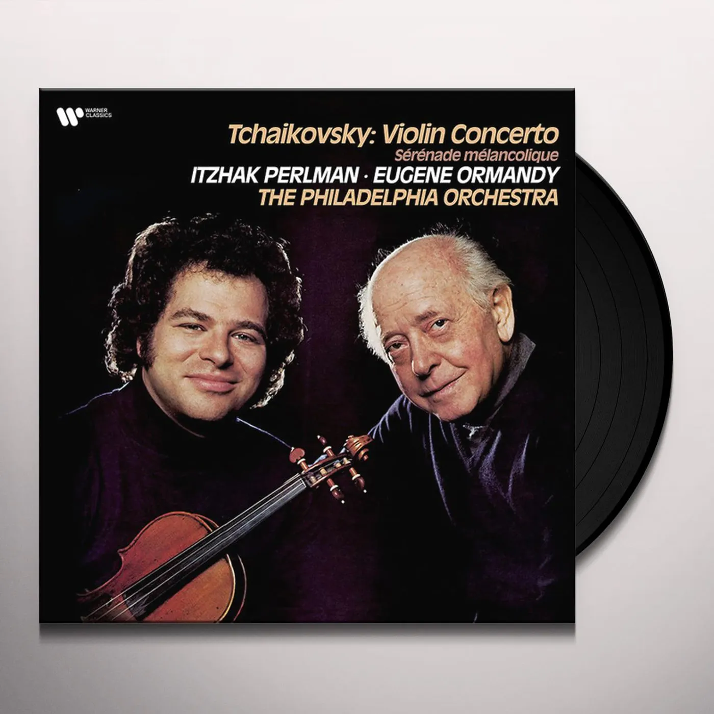 Itzhak Perlman TCHAIKOVSKY: VIOLIN CONCERTO SERENADE MELANCOLIQUE Vinyl Record