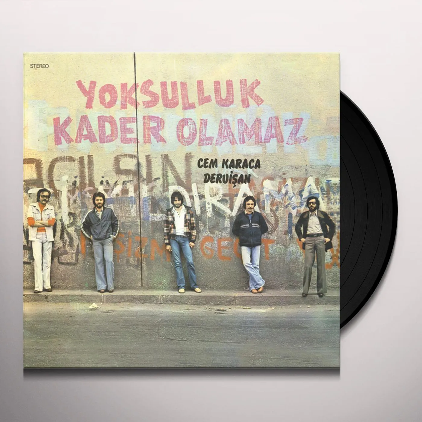 Cem Karaca Yoksulluk Kader Olamaz Vinyl Record