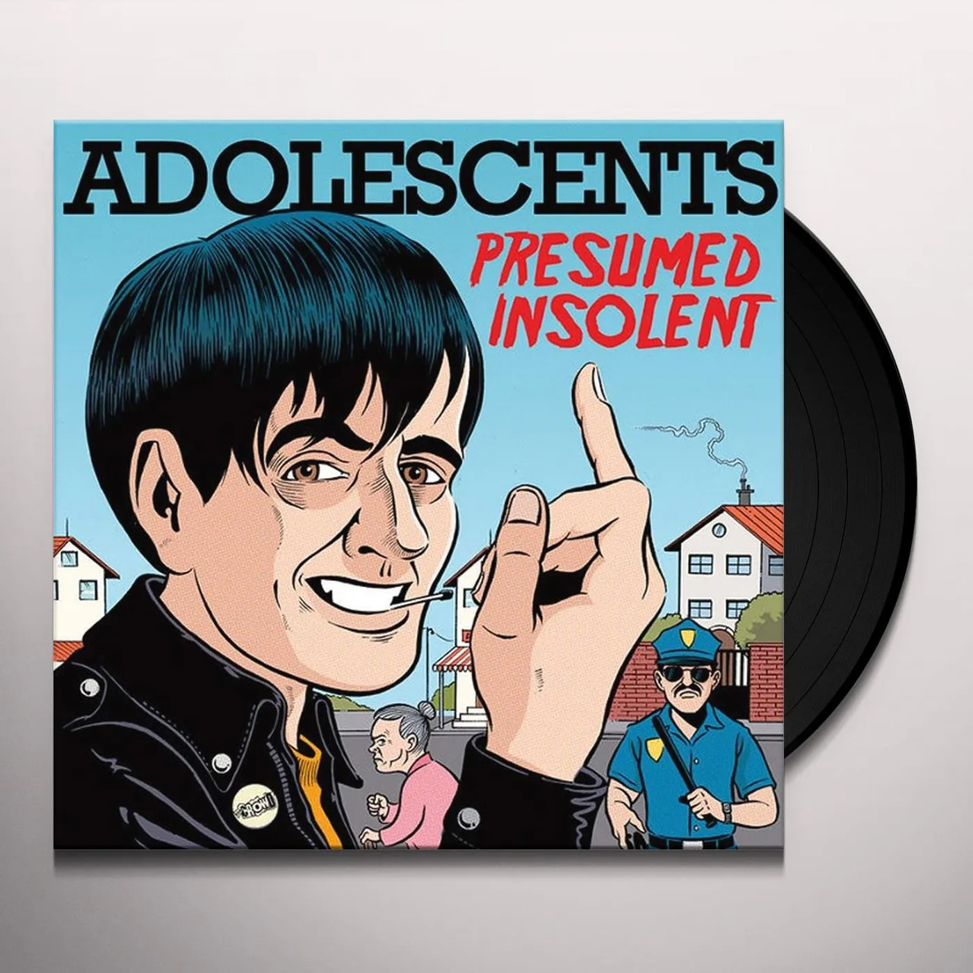 Adolescents PRESUMED INSOLENT Vinyl Record - Limited Edition