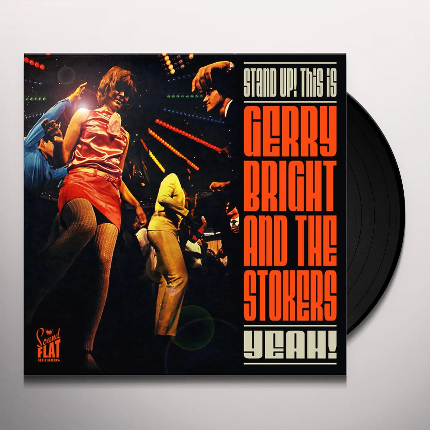 Gerry Bright and The Stokers STAND UP THIS IS Vinyl Record
