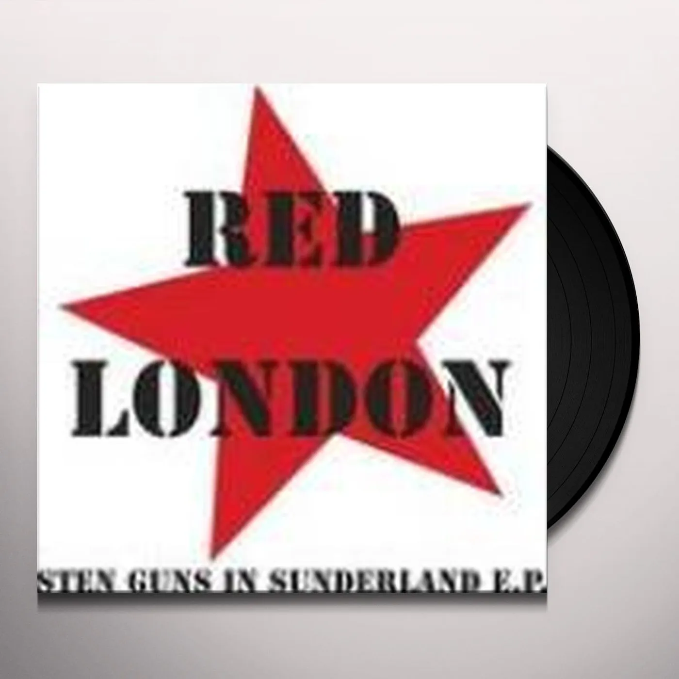 Red London STEN GUNS IN SUNDERLAND Vinyl Record