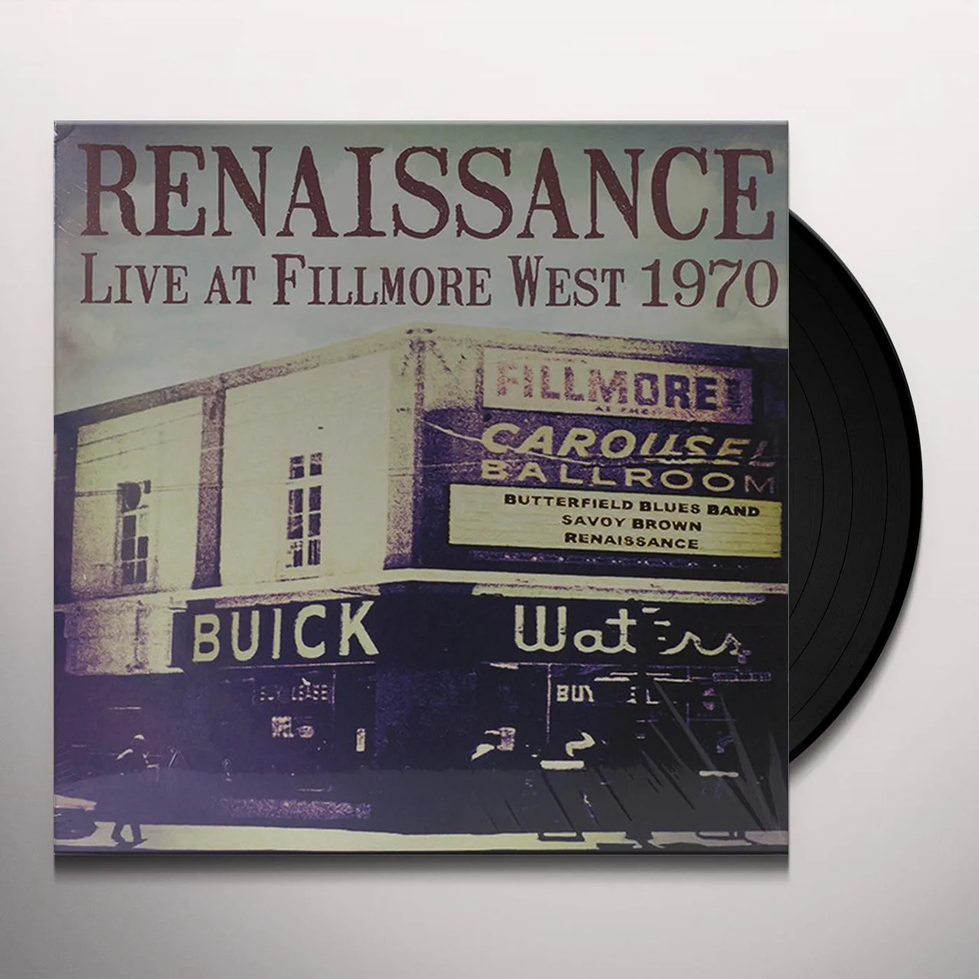 Renaissance LIVE AT FILLMORE WEST 1970 Vinyl Record