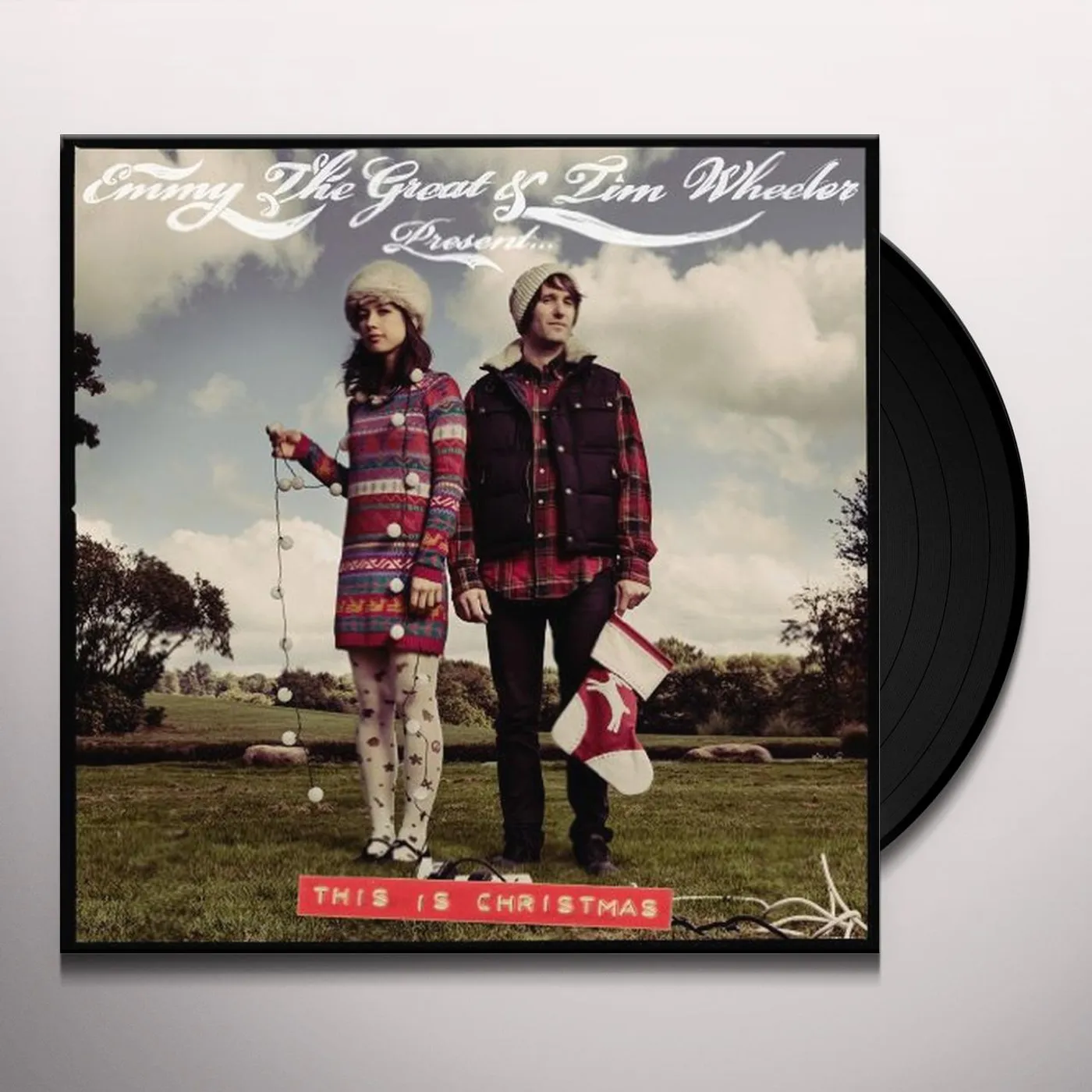 Emmy The Great & Tim Wheeler This Is Christmas Vinyl Record