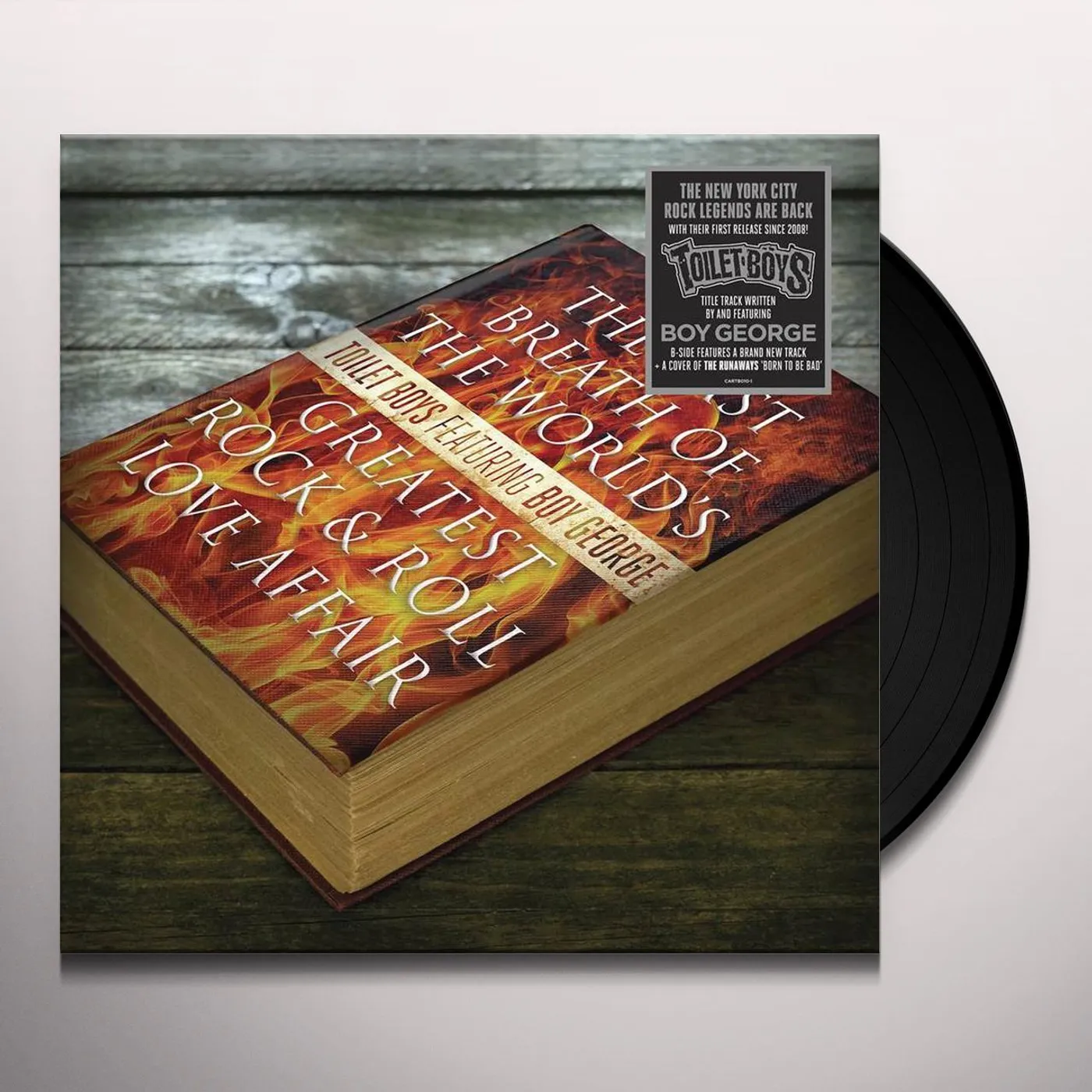 Toilet Boys LAST BREATH OF Vinyl Record