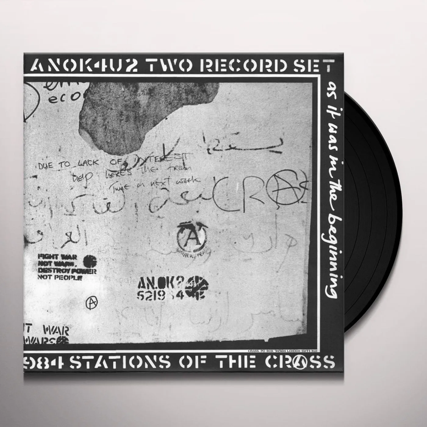 Stations of the Crass Vinyl Record
