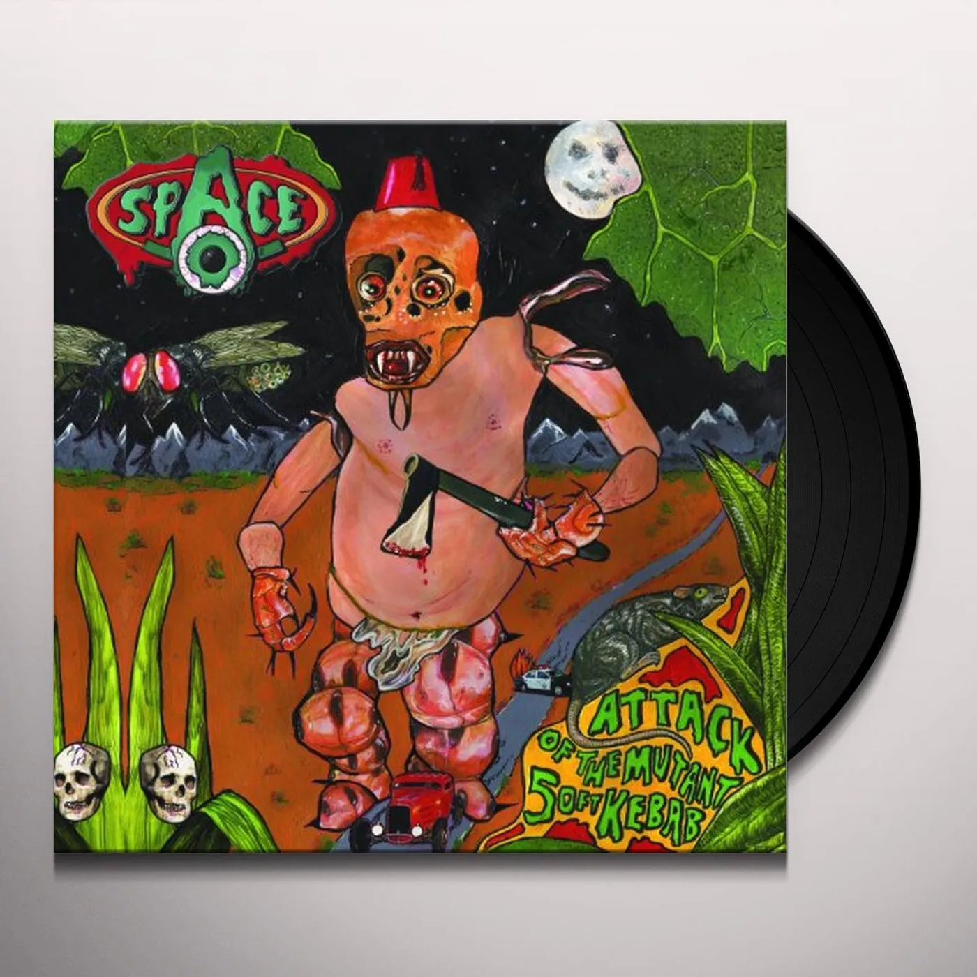 Space Attack Of The Mutant 50ft Kebab Vinyl Record