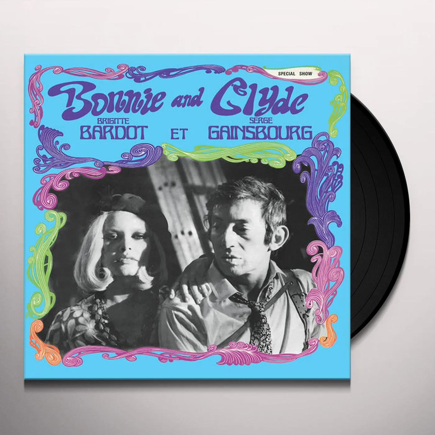 Serge Gainsbourg Bonnie And Clyde Vinyl Record