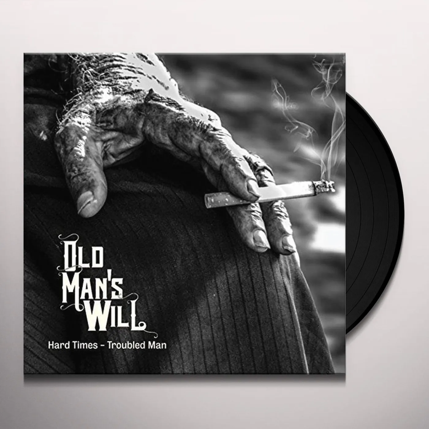 Old Man's Will Hard Times - Troubled Man Vinyl Record