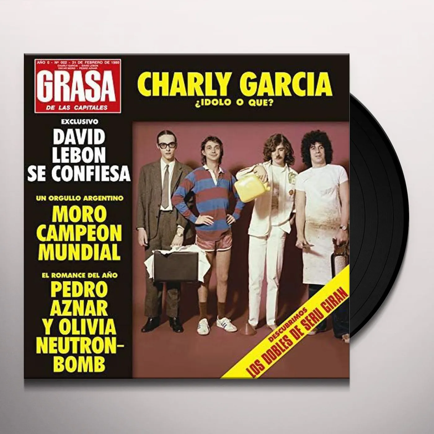 Serú Girán Grasa De Las Capitales Vinyl Record