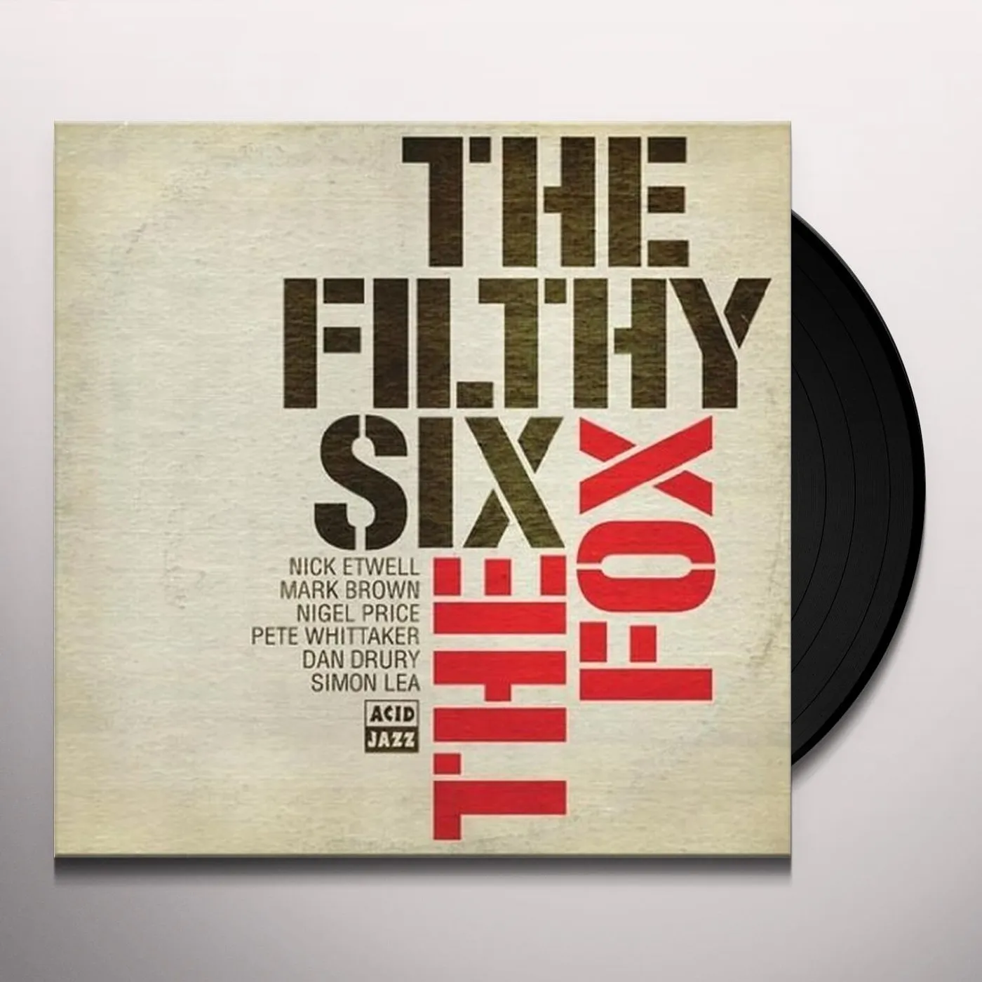 The Filthy Six FOX Vinyl Record