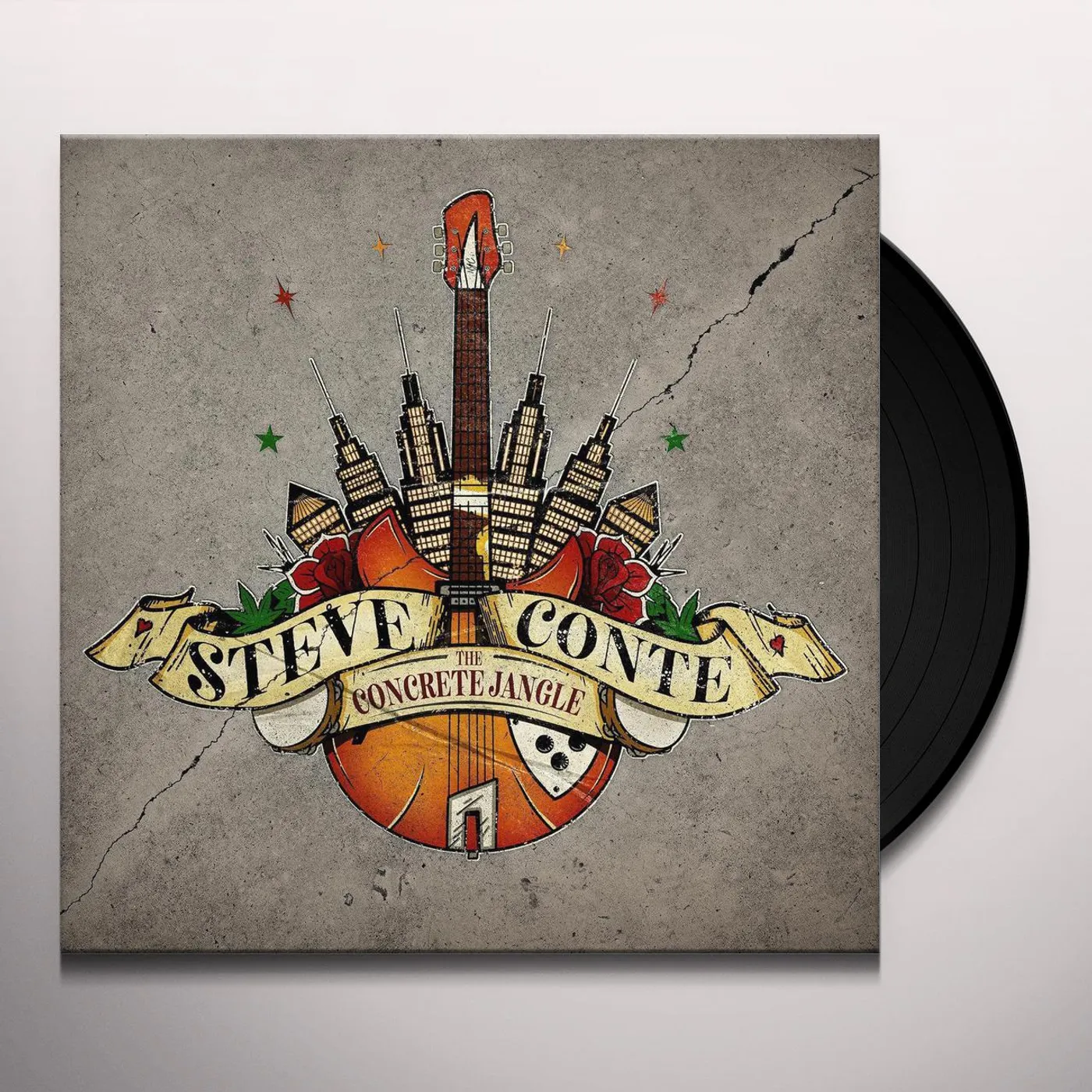 Steve Conte Concrete Jangle Vinyl Record